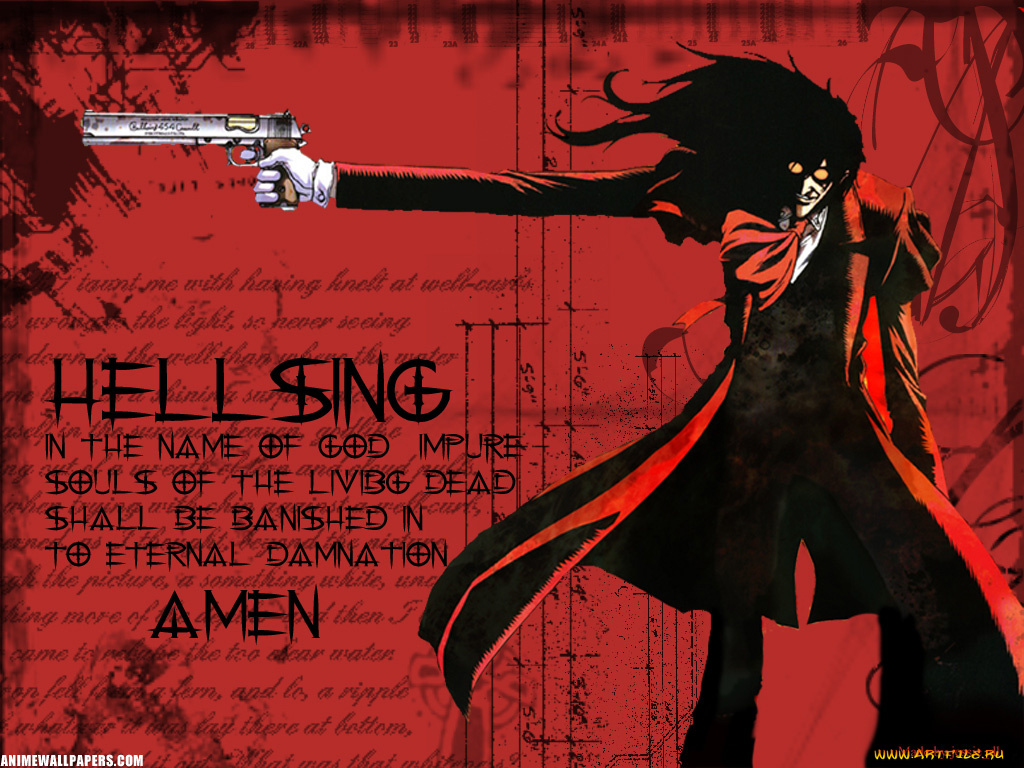аниме, hellsing