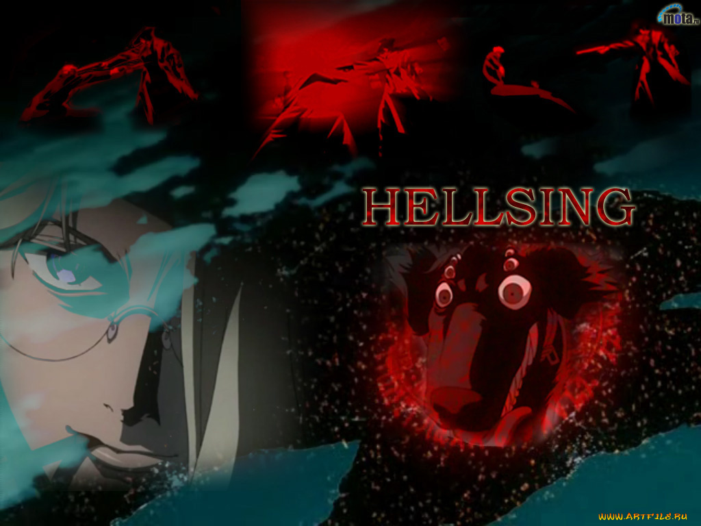 аниме, hellsing