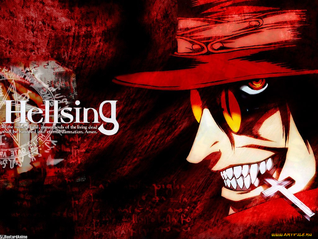 аниме, hellsing