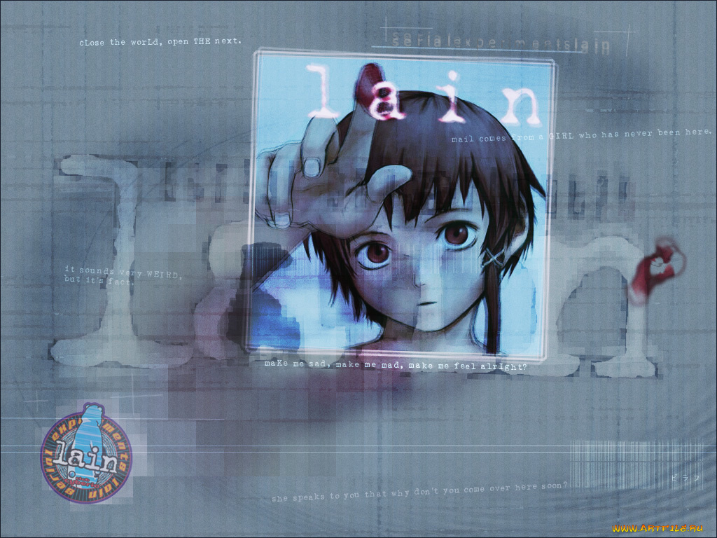 аниме, lain