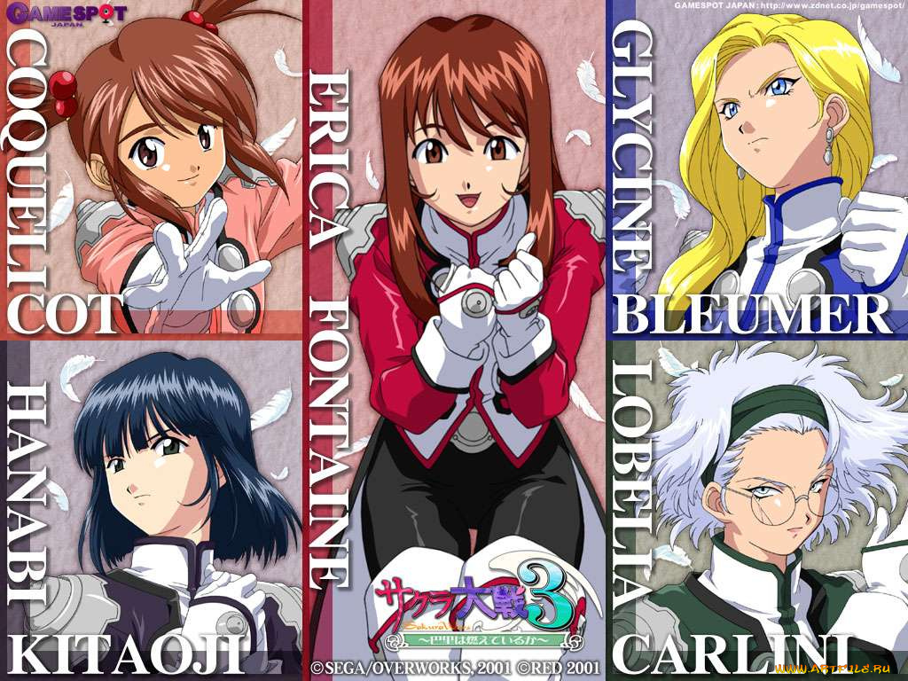 аниме, sakura, wars