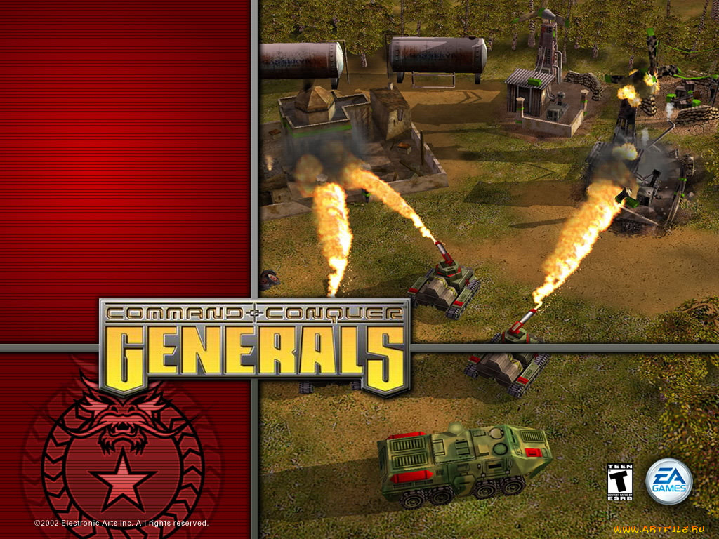 command, conquer, generals, видео, игры