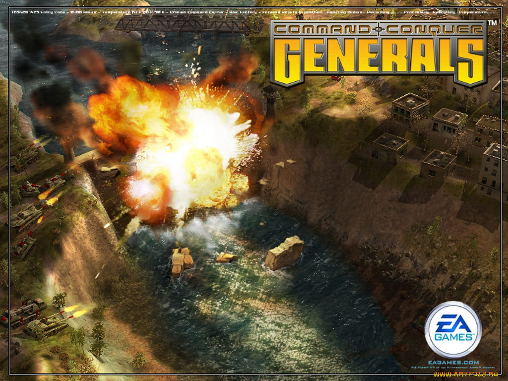 command, conquer, generals, видео, игры