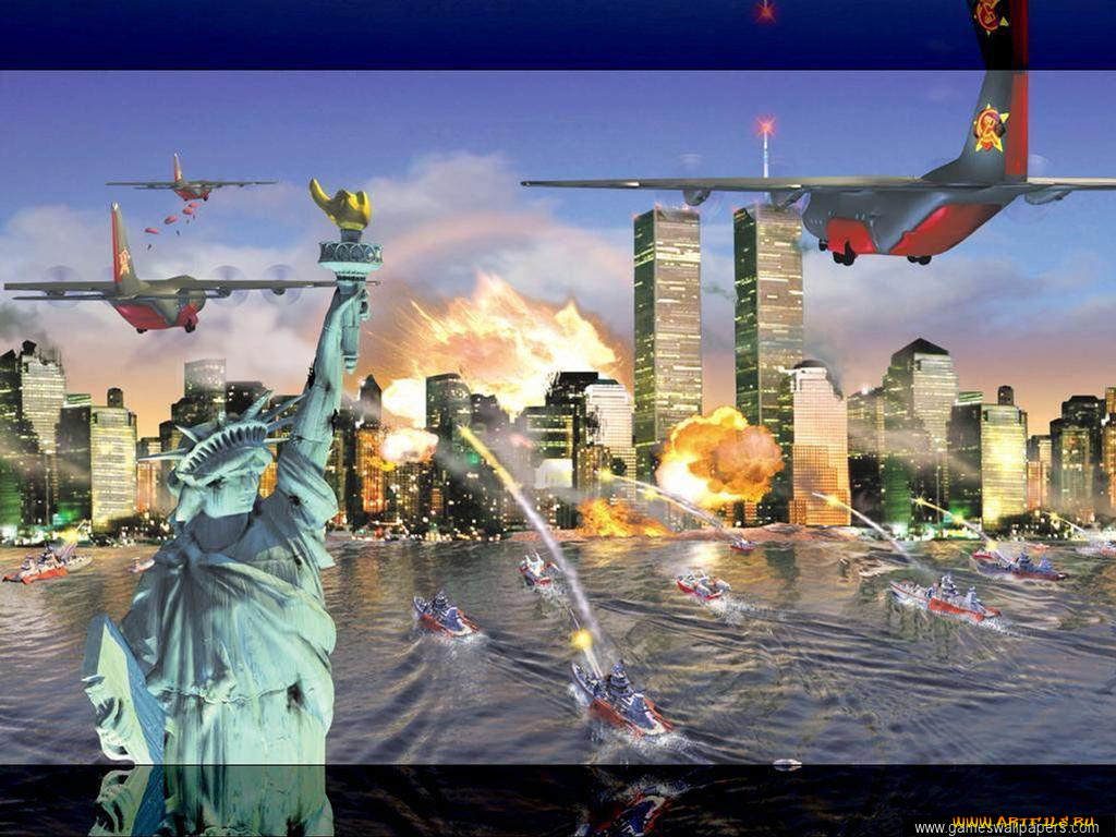 command, conquer, red, alert, видео, игры