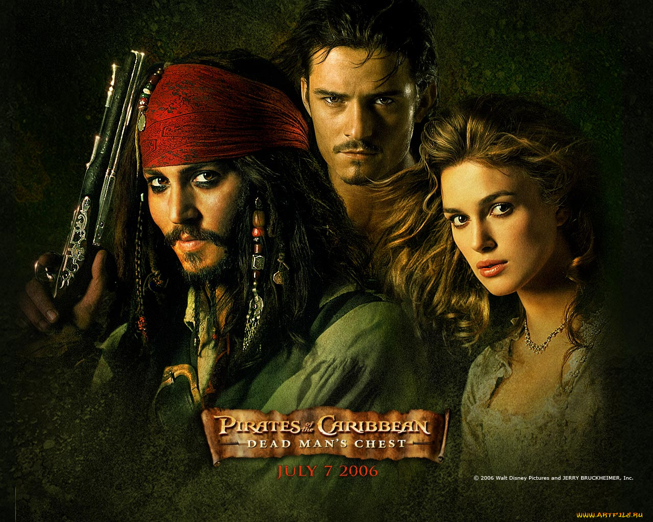 кино, фильмы, pirates, of, the, caribbean, dead, man`s, chest