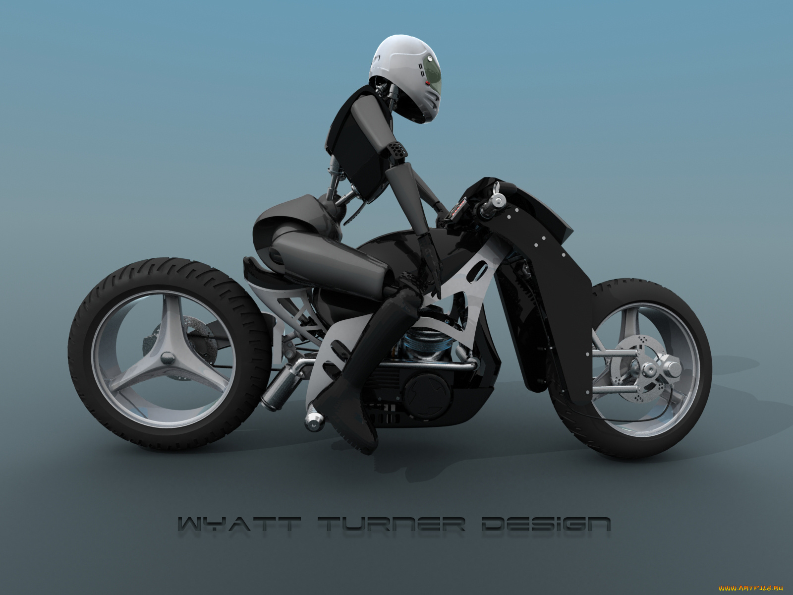 мотоциклы, 3d