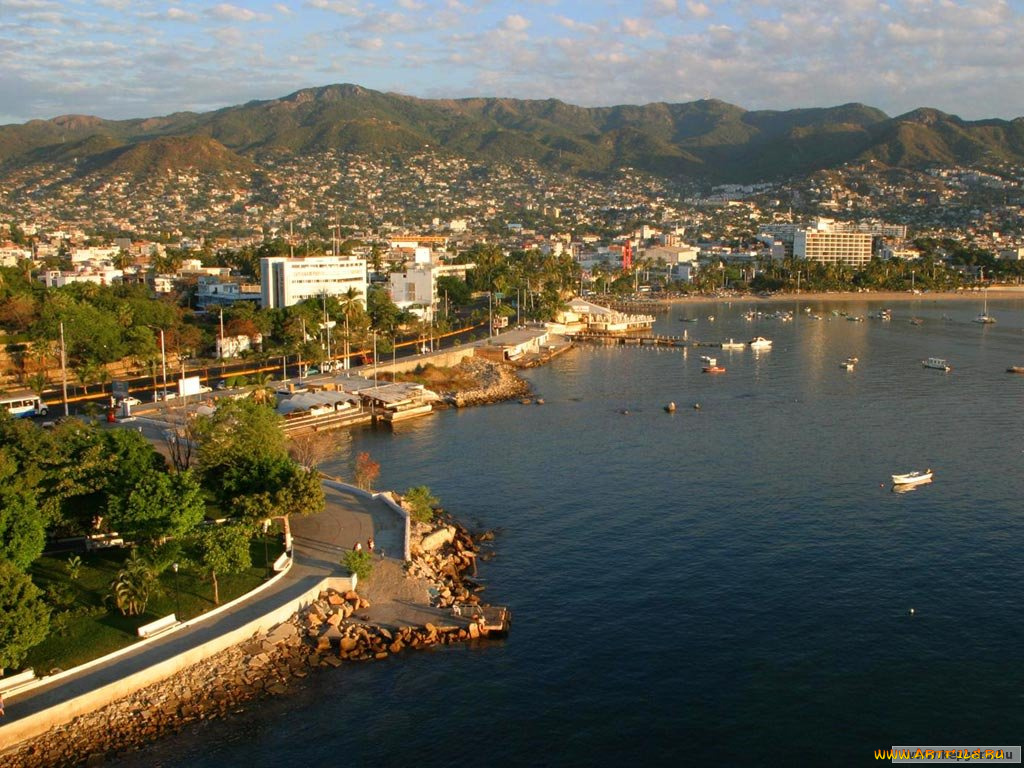 города, пейзажи