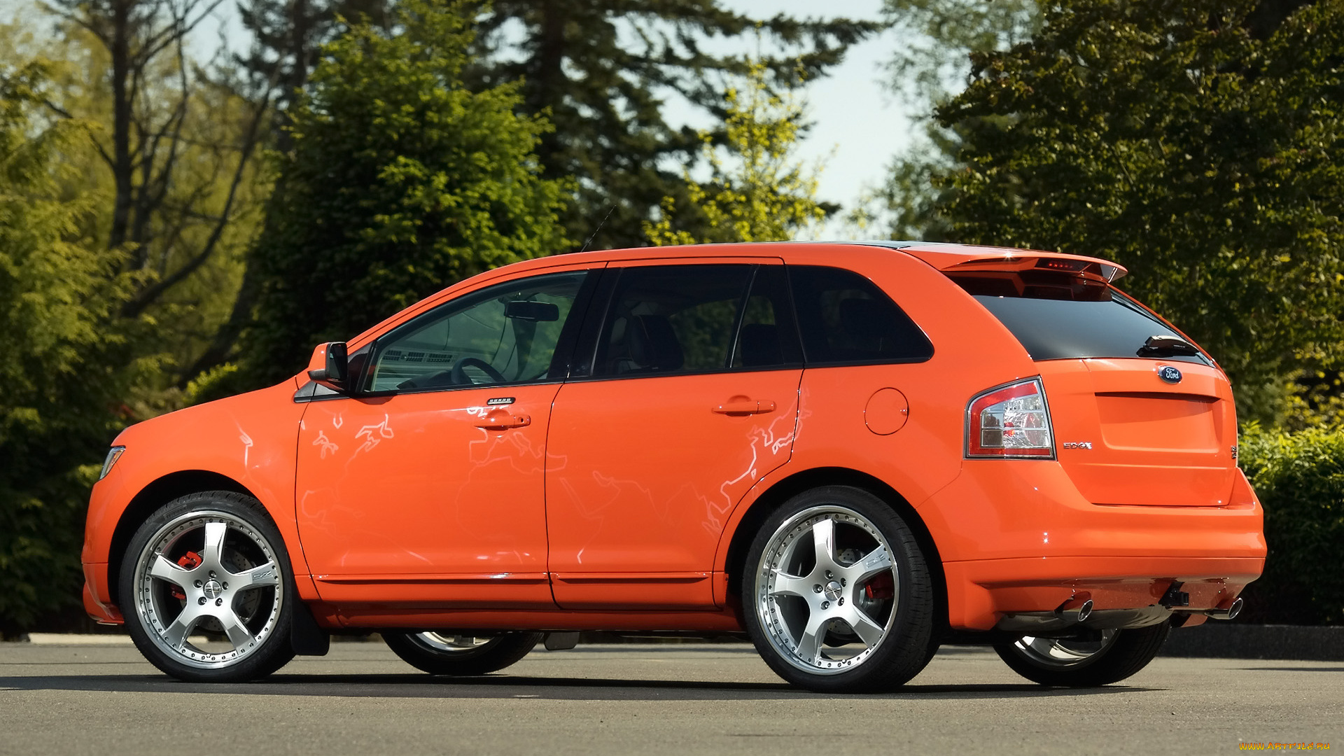 2007, hr, springs, ford, edge, автомобили