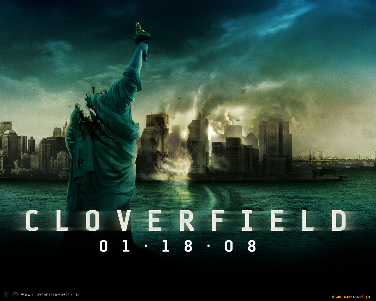 кино, фильмы, cloverfield