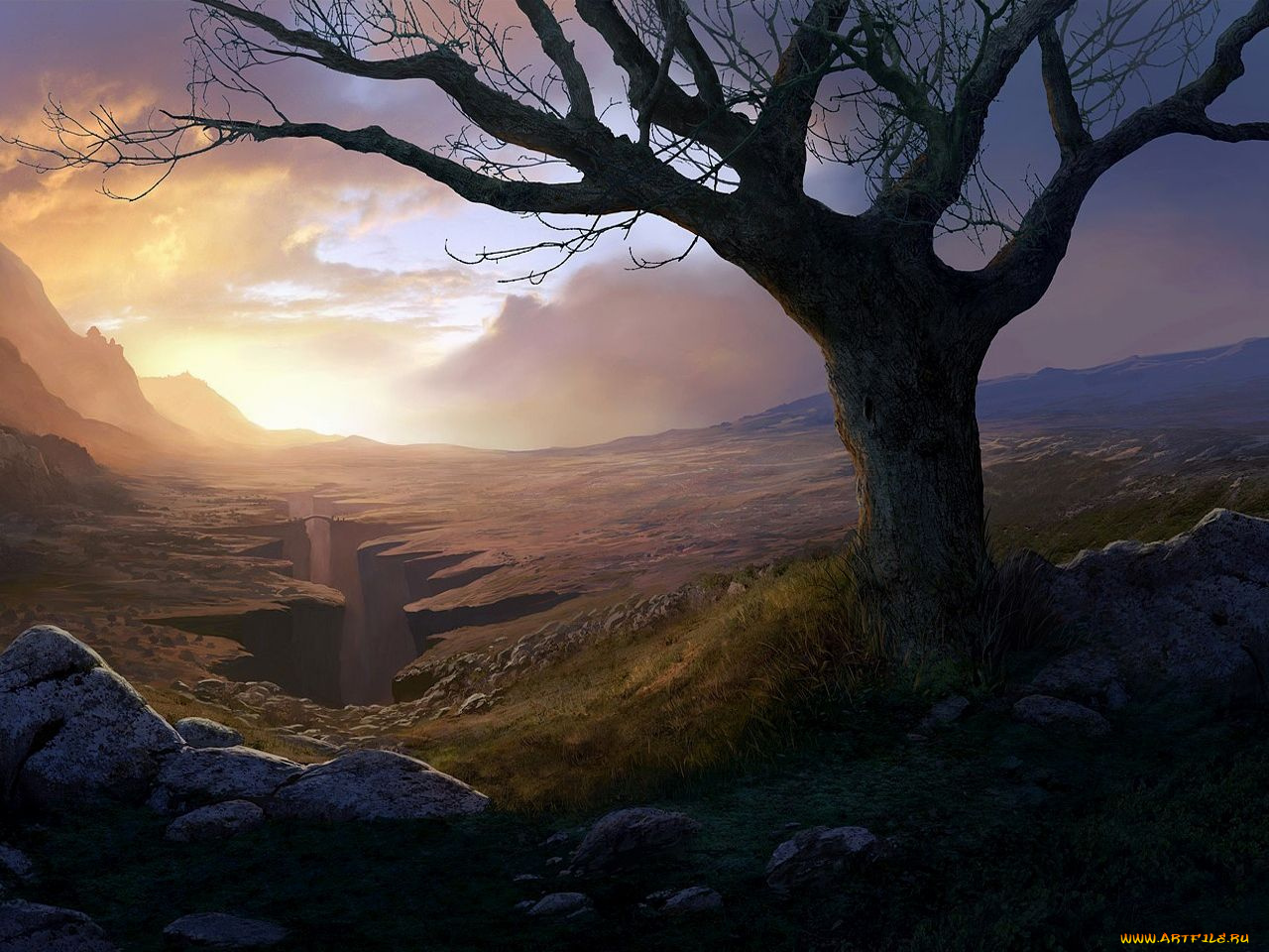 фэнтези, пейзажи