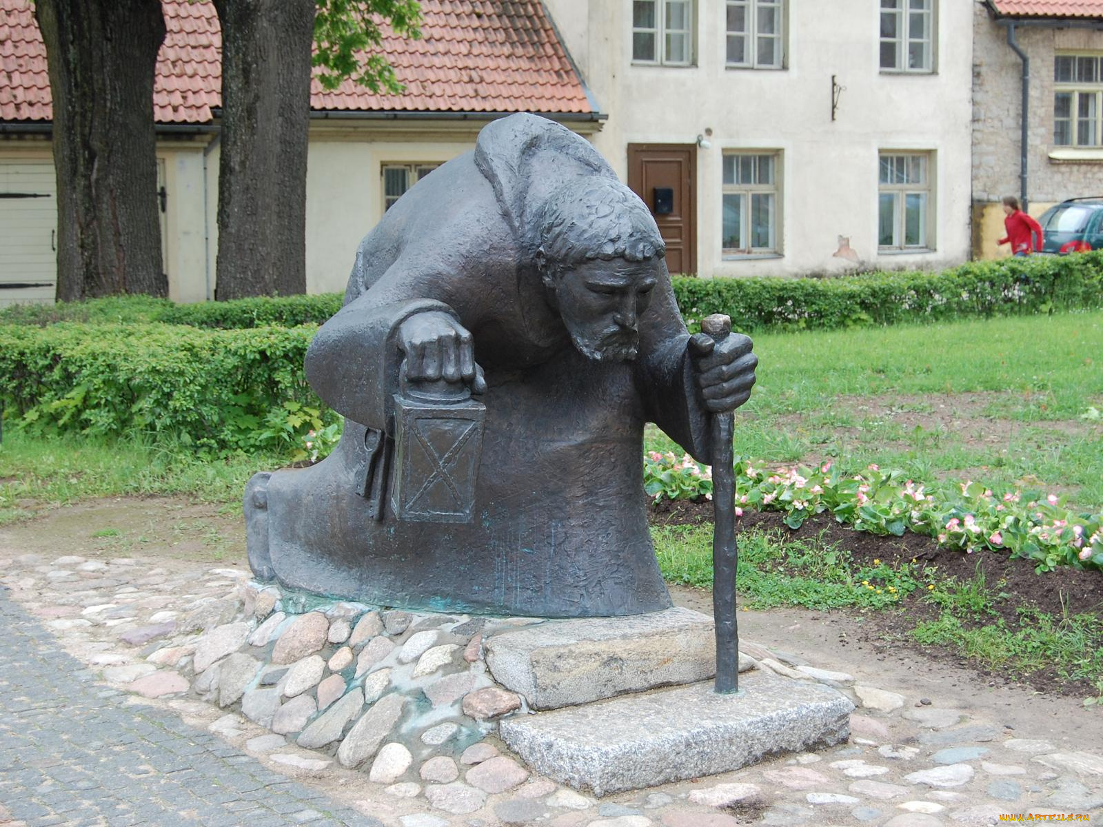 цесис, латвия, города, памятники, скульптуры, арт, объекты