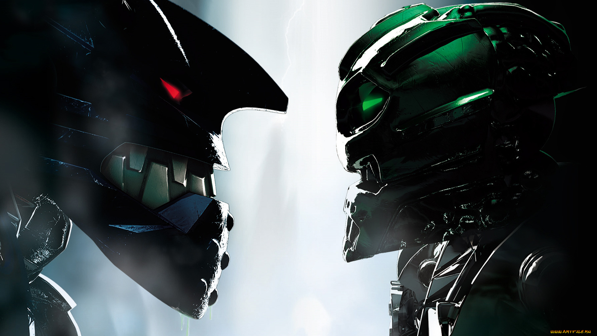 видео, игры, bionicle, heroes