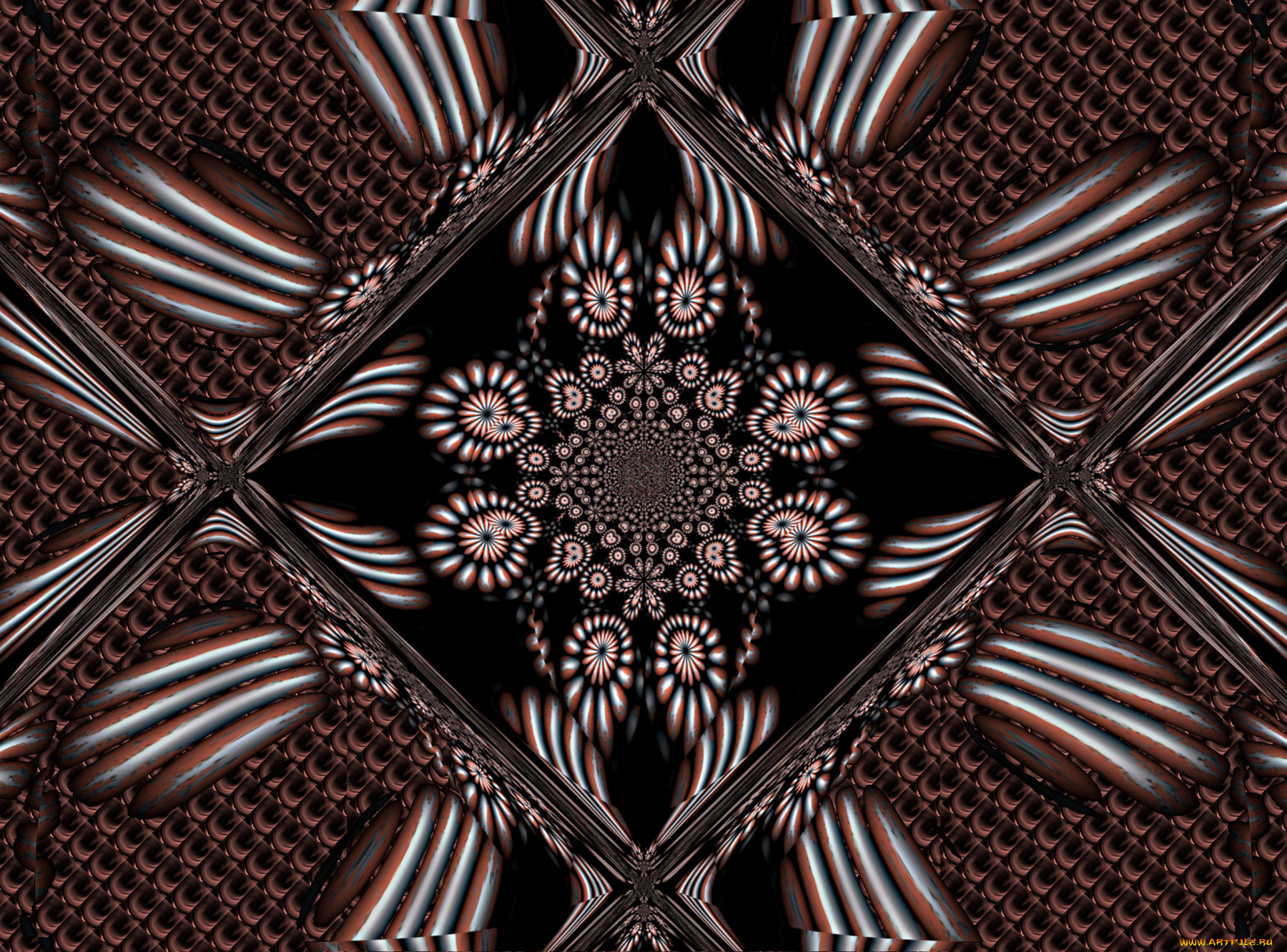 3д, графика, fractal, фракталы