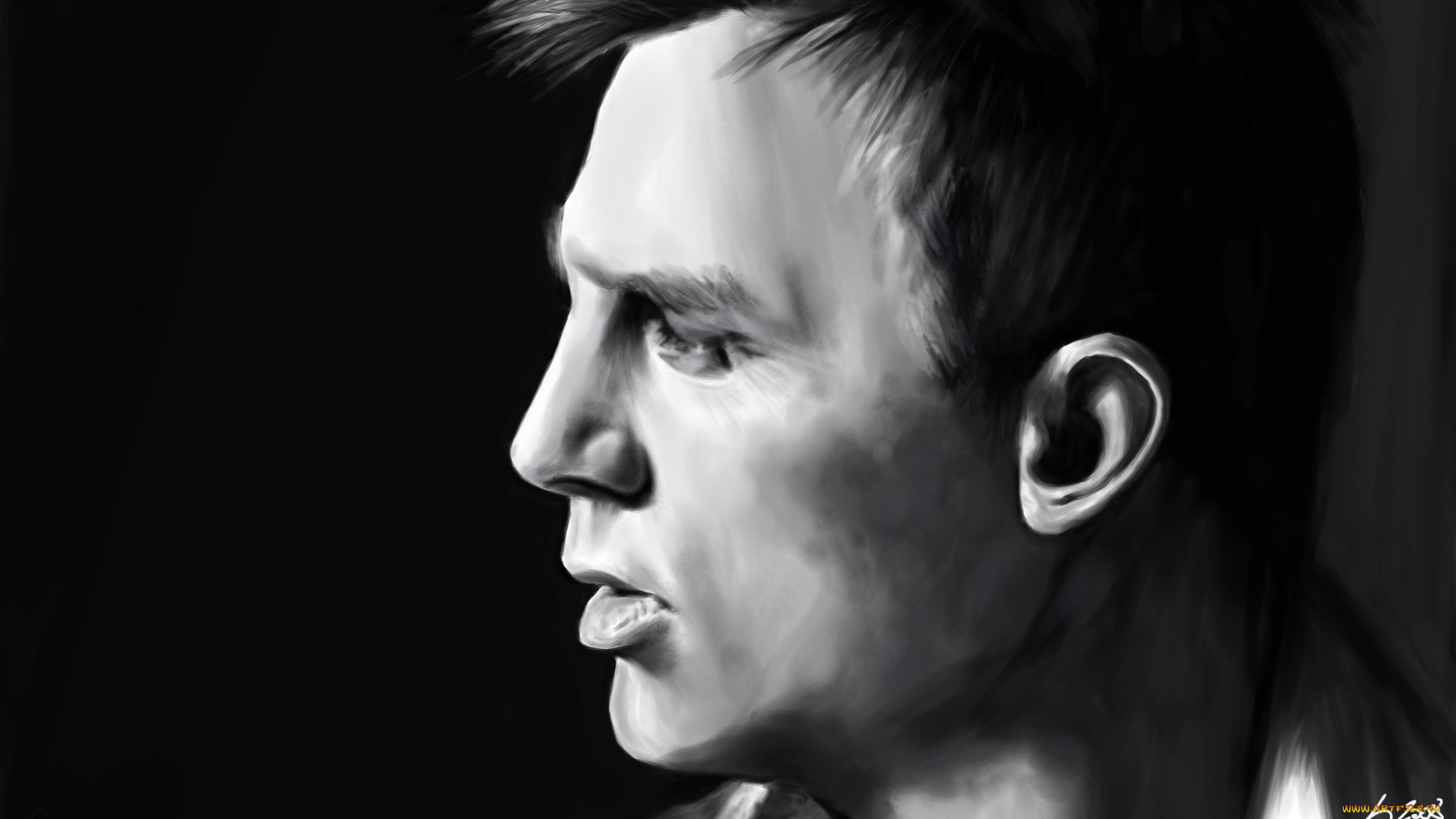 daniel, craig, рисованные, люди