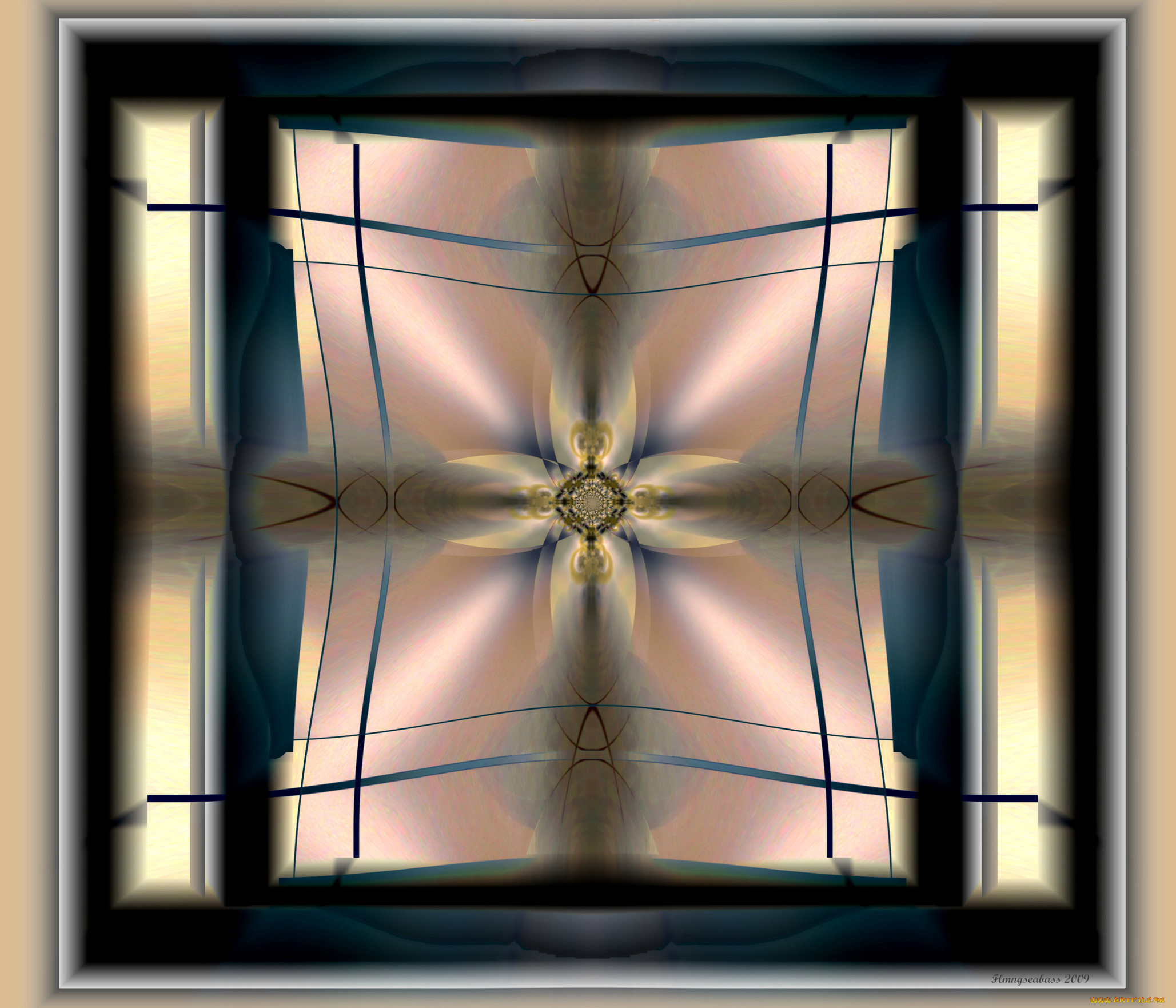 3д, графика, fractal, фракталы