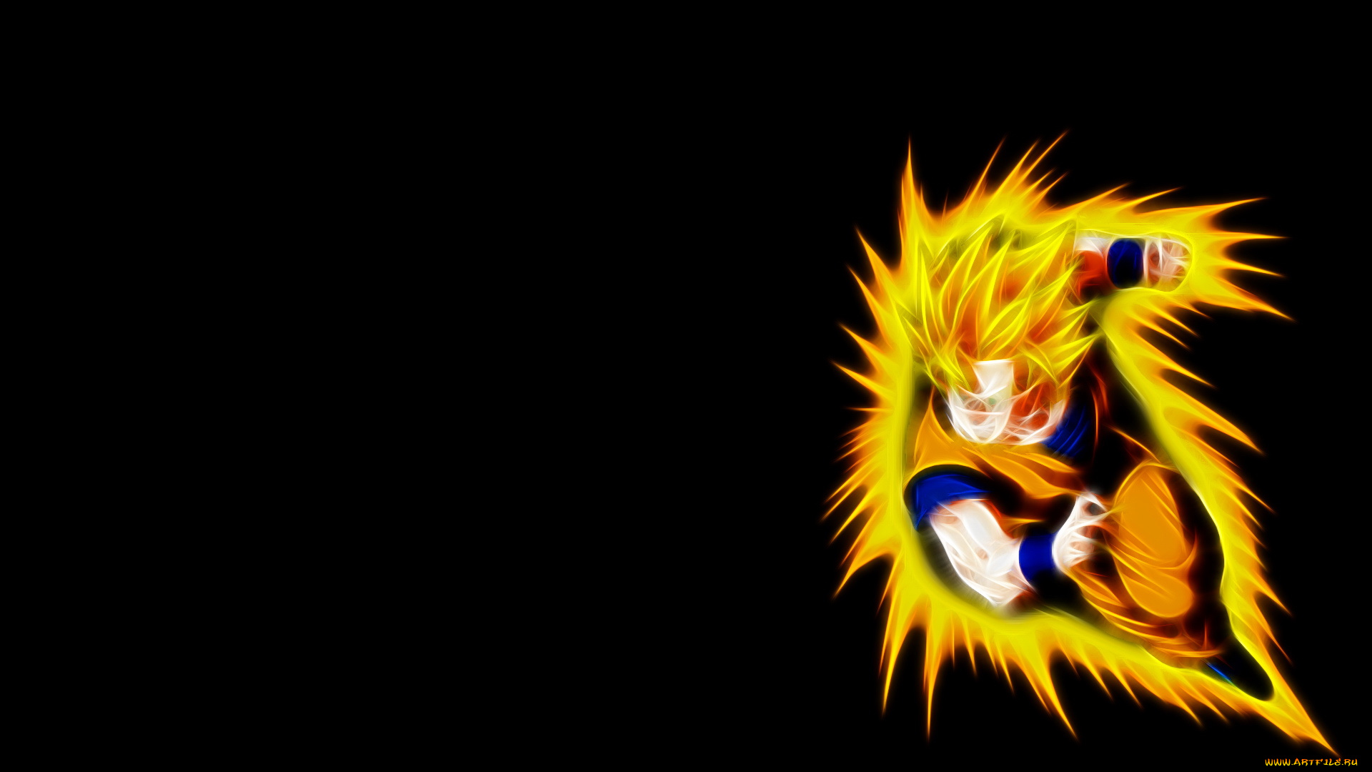 3д, графика, fractal, фракталы, наруто