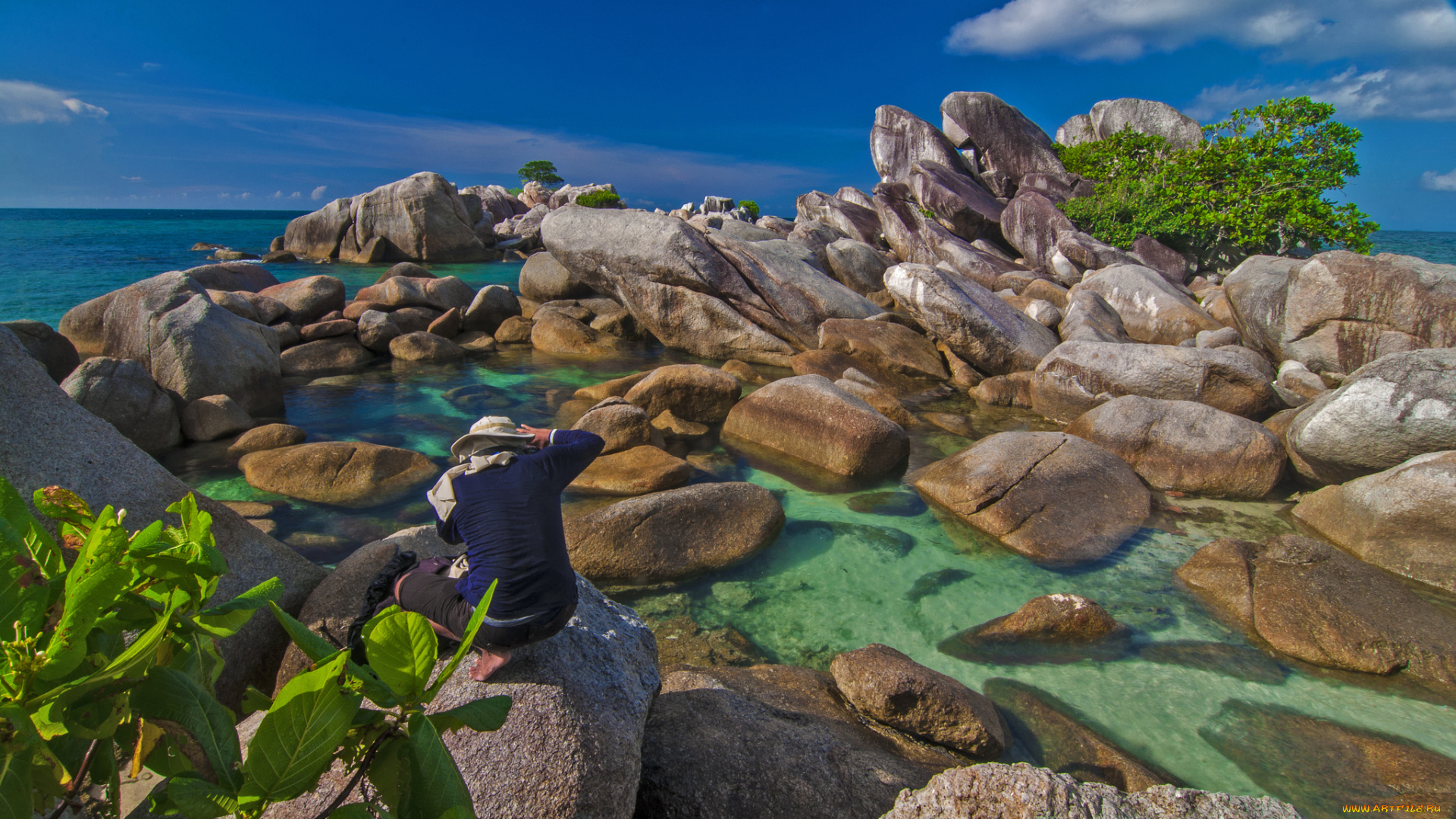 indonesia, природа, камни, минералы, индонезия, море