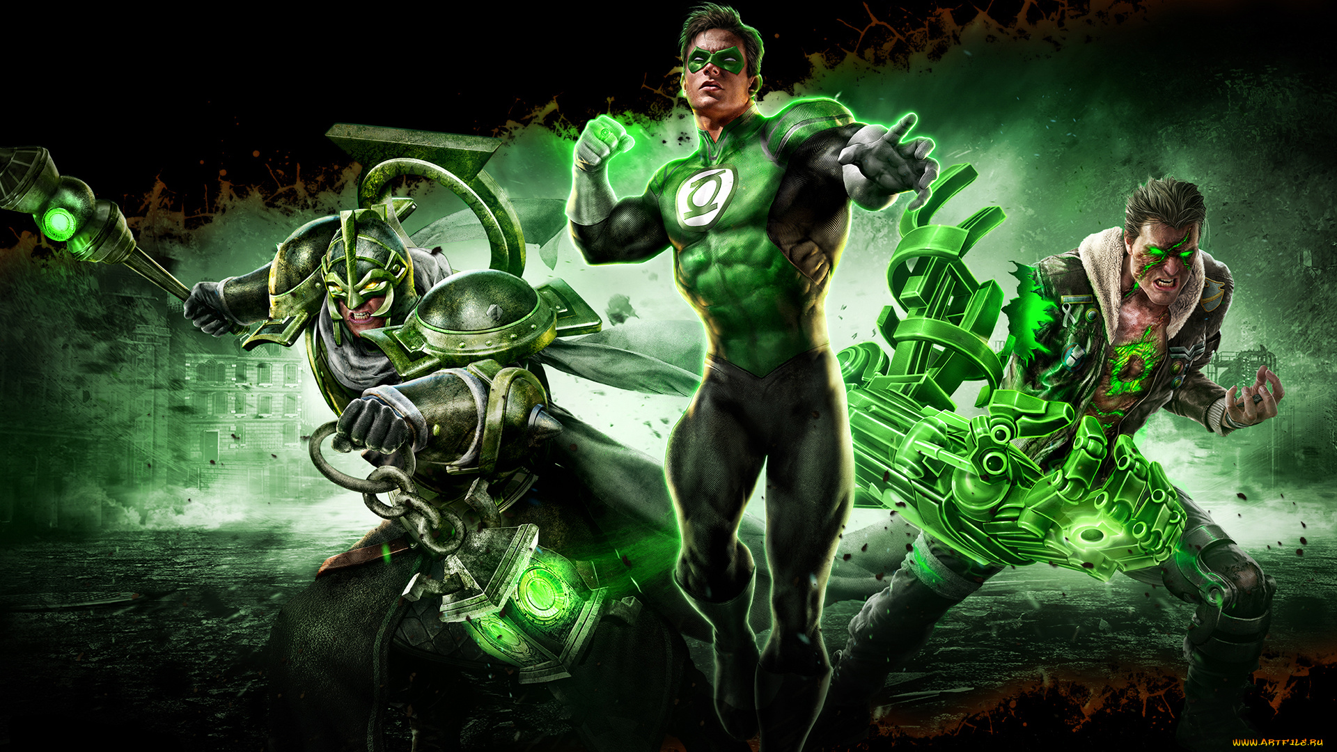 Іnfinite, crisis, видео, игры, infinite, green, lantern