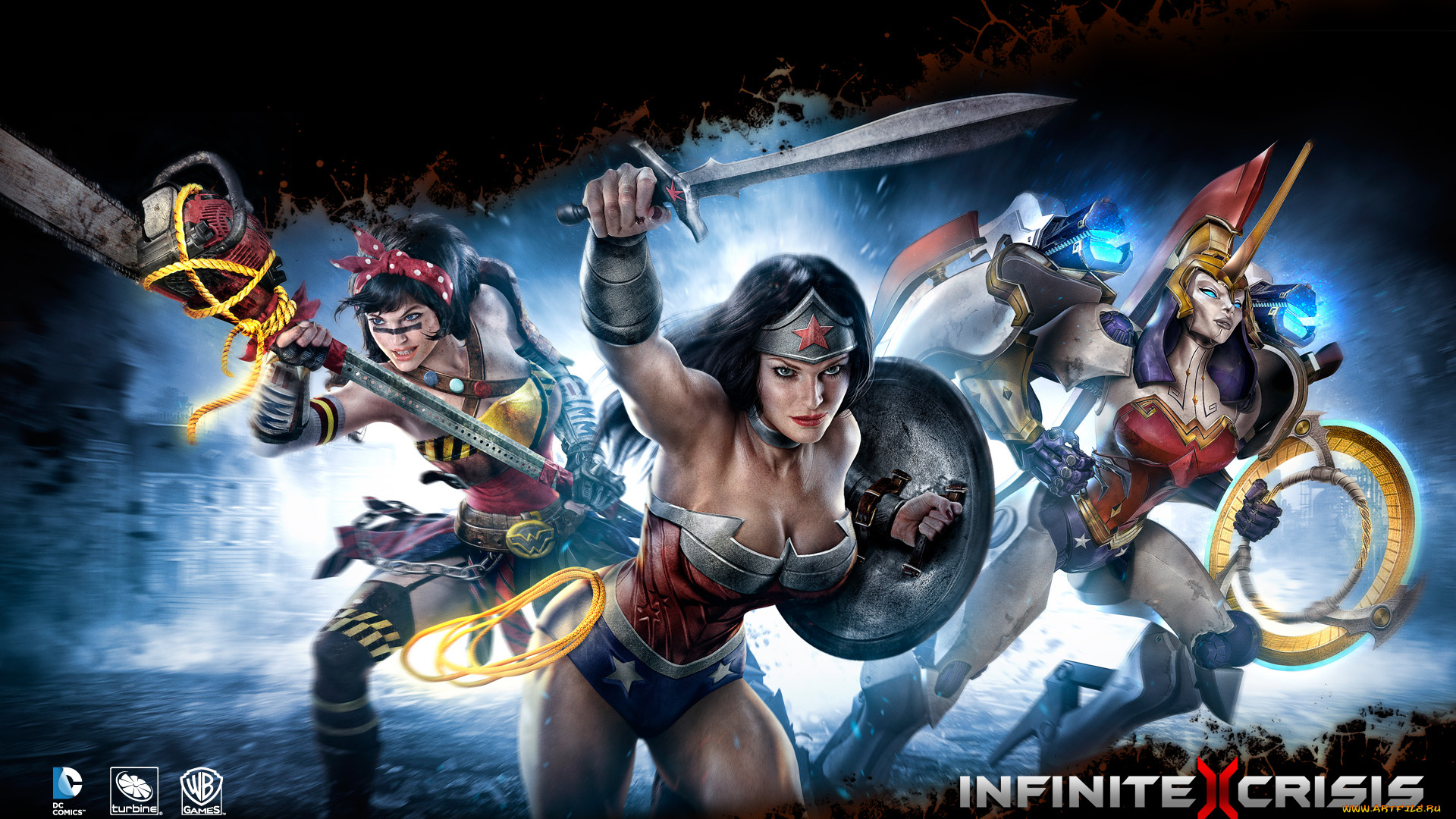 Іnfinite, crisis, видео, игры, infinite, wonder, woman