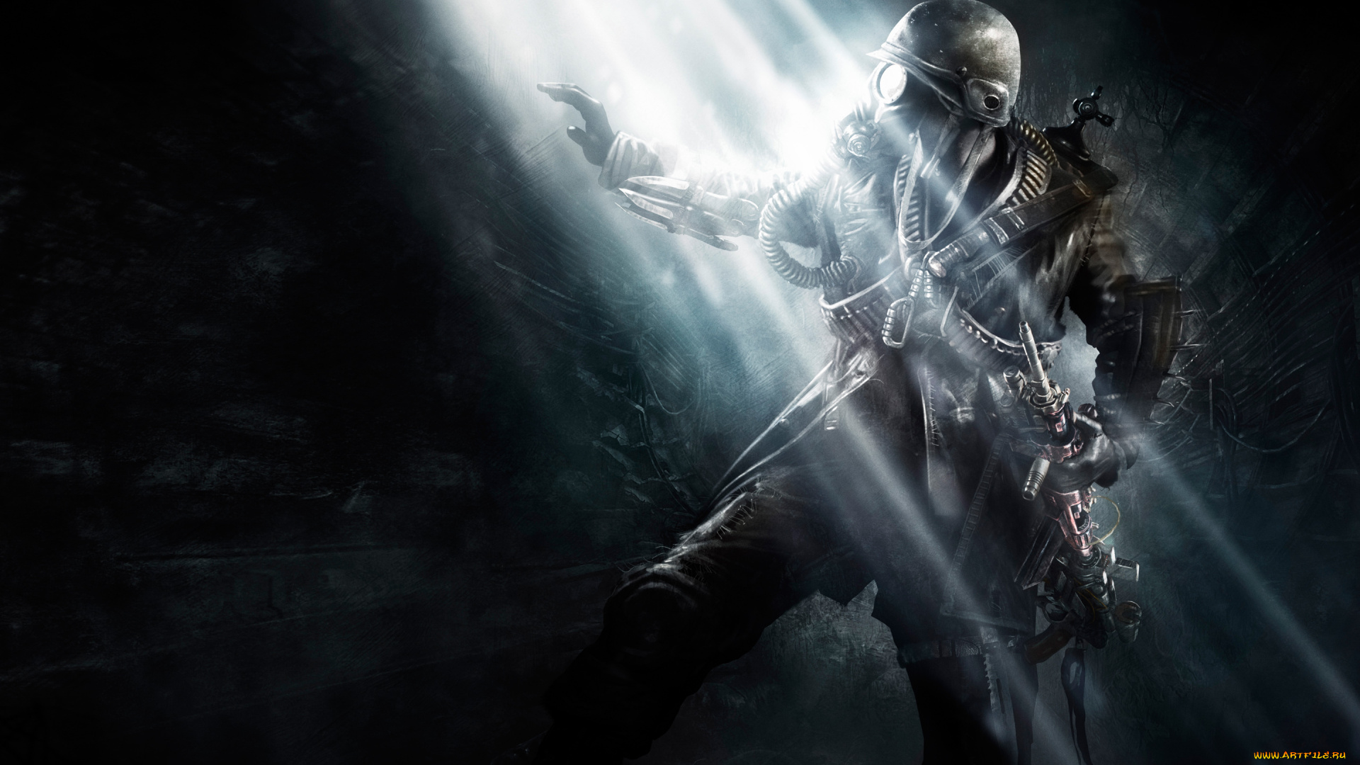 metro, last, light, видео, игры, ножи, шлем, оружие, лучи