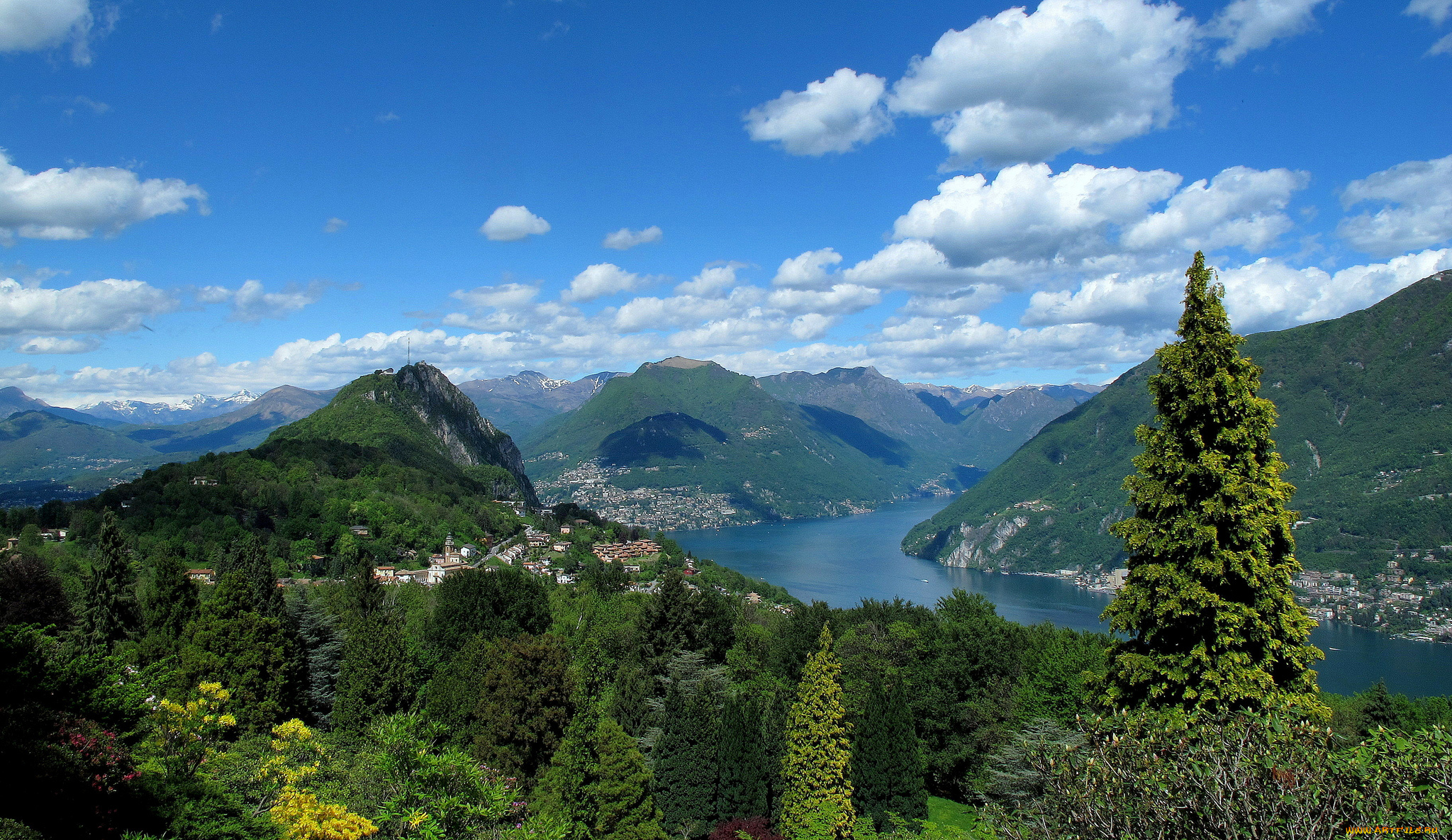 san, grato, botanical, park, ticino, switzerland, природа, реки, озера, горы, тичино, швейцария, озеро, лугано, парк, lake, lugano