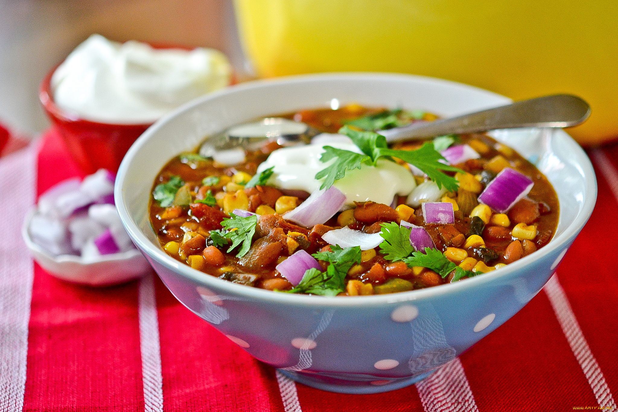 еда, первые, блюда, суп, чили, миска