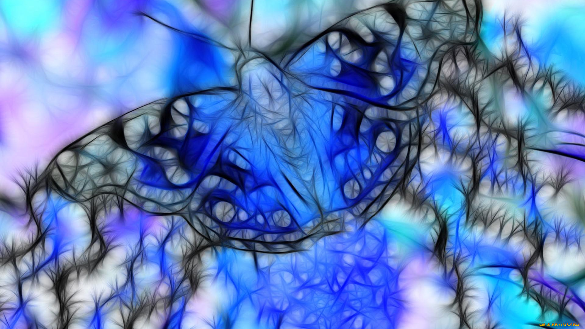 3д, графика, животные, , animals, бабочка