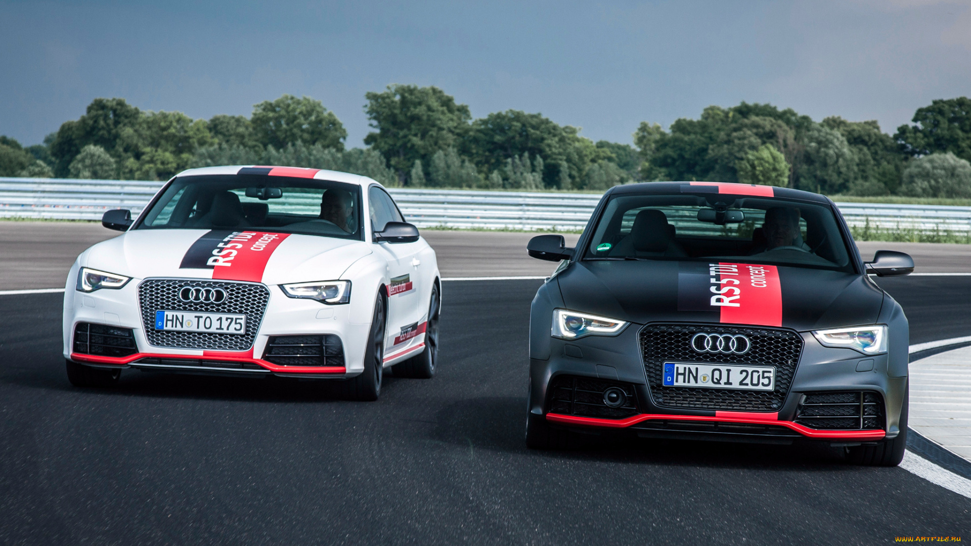 автомобили, audi, 2014г, concept, rs, 5, tdi, темный