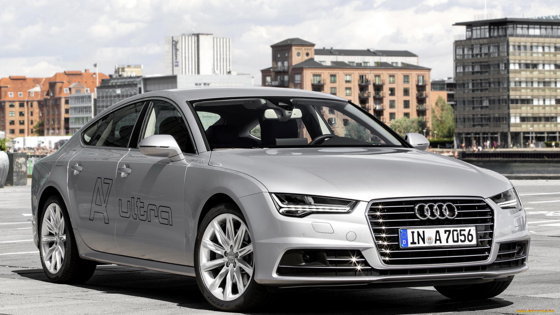 автомобили, audi, серый, 2014г, ultra, 3-0, tdi, sportback, a7