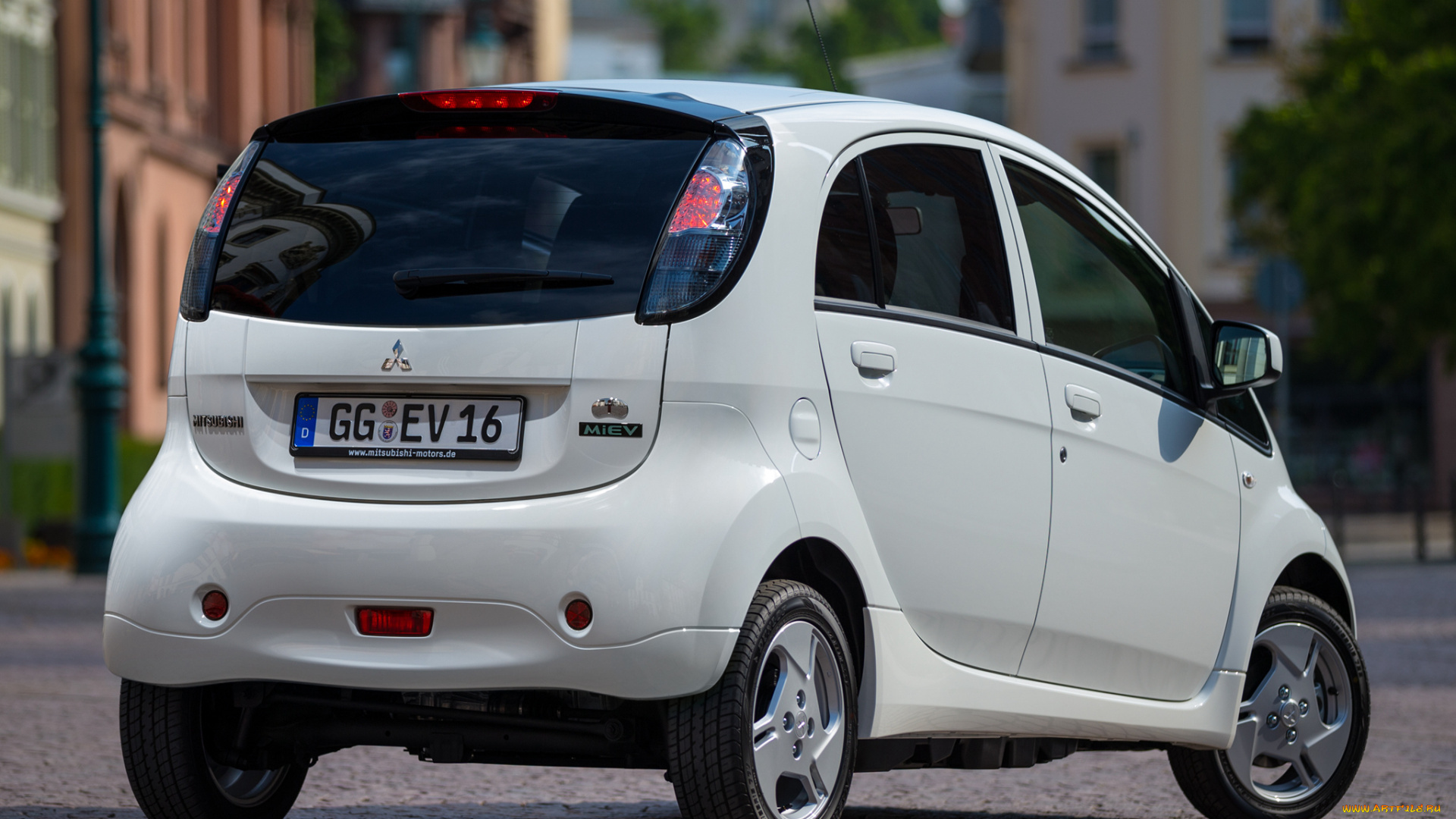 автомобили, mitsubishi, светлый, eu-spec, miev