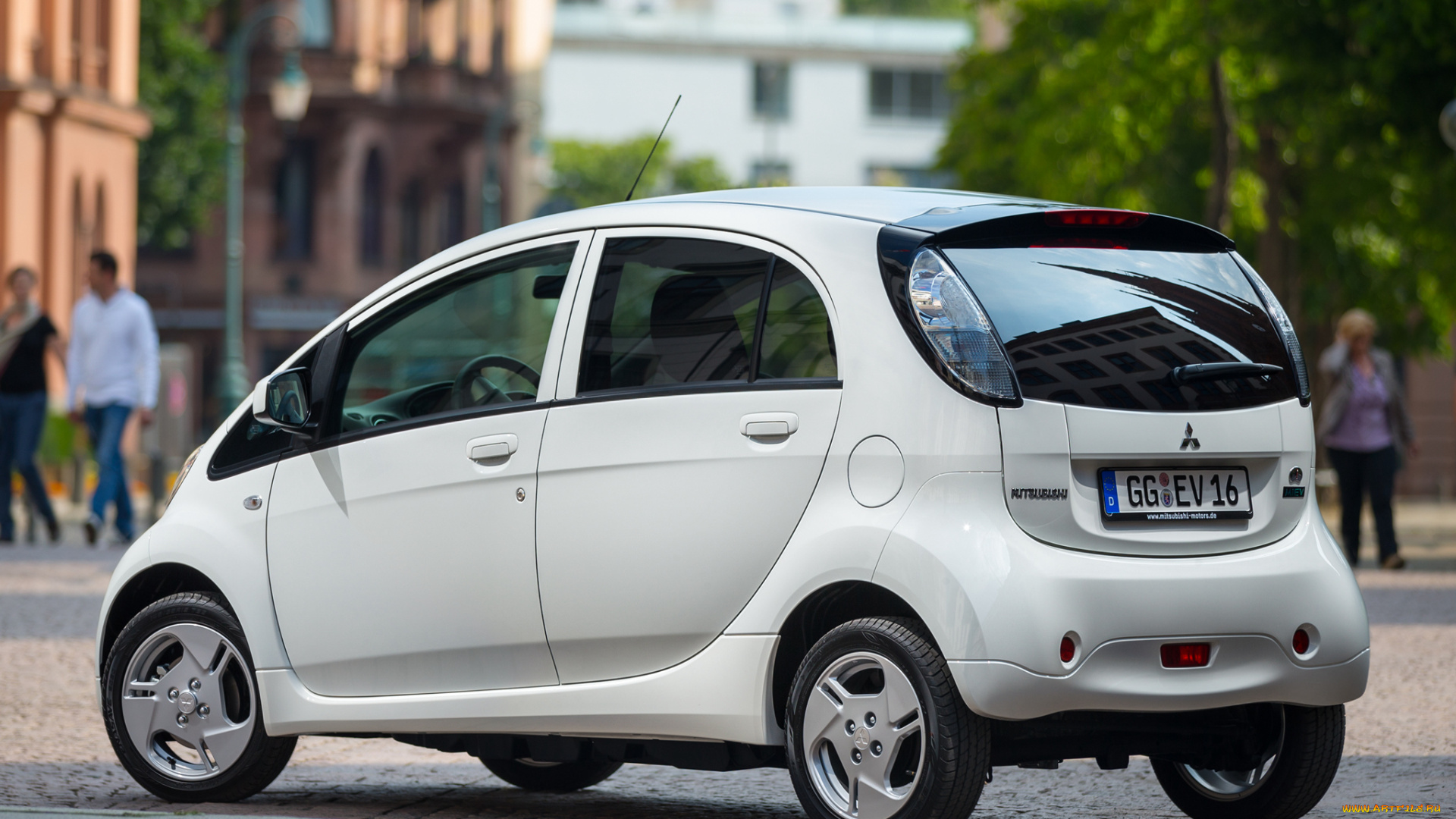 автомобили, mitsubishi, светлый, eu-spec, miev