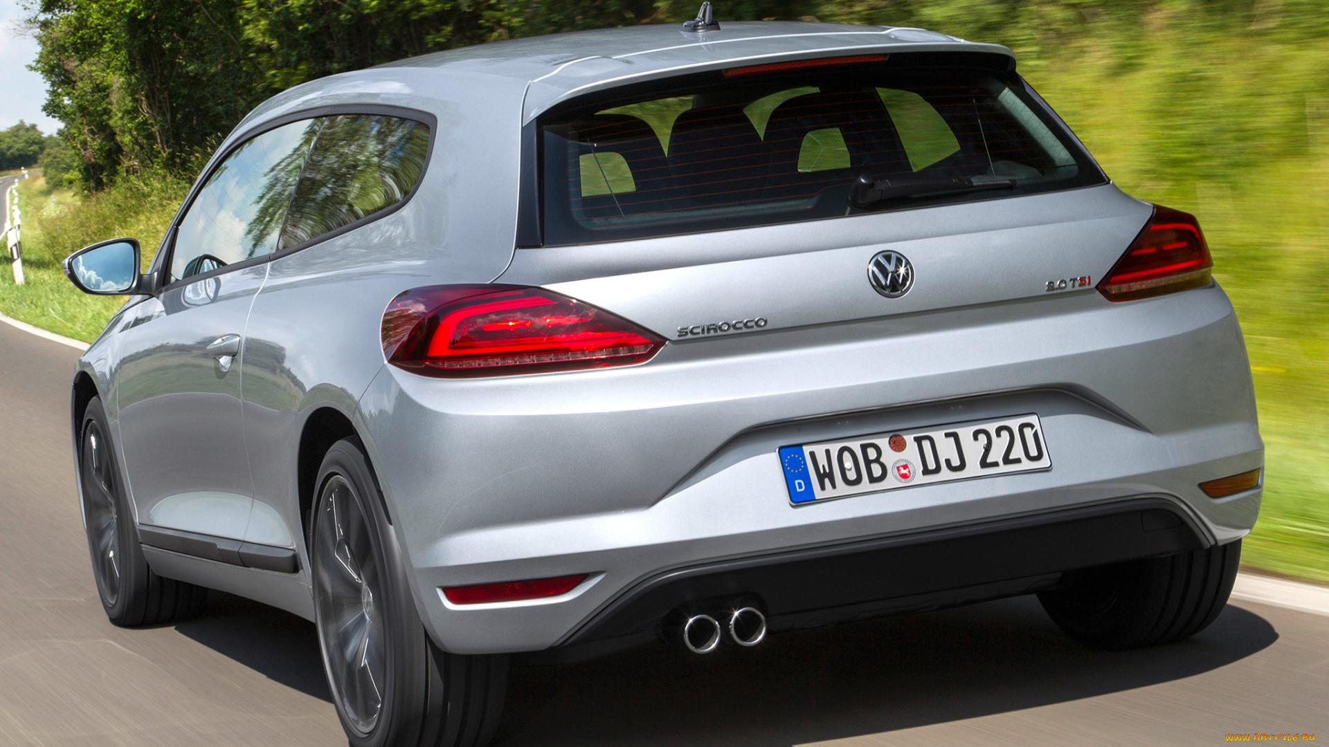 автомобили, volkswagen, серый, 2014г, scirocco