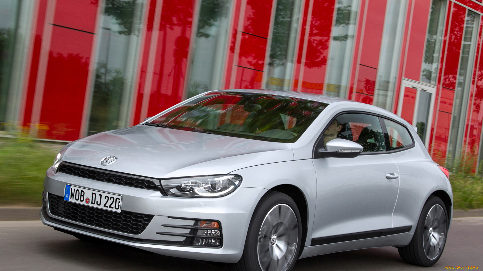 автомобили, volkswagen, серый, 2014г, scirocco