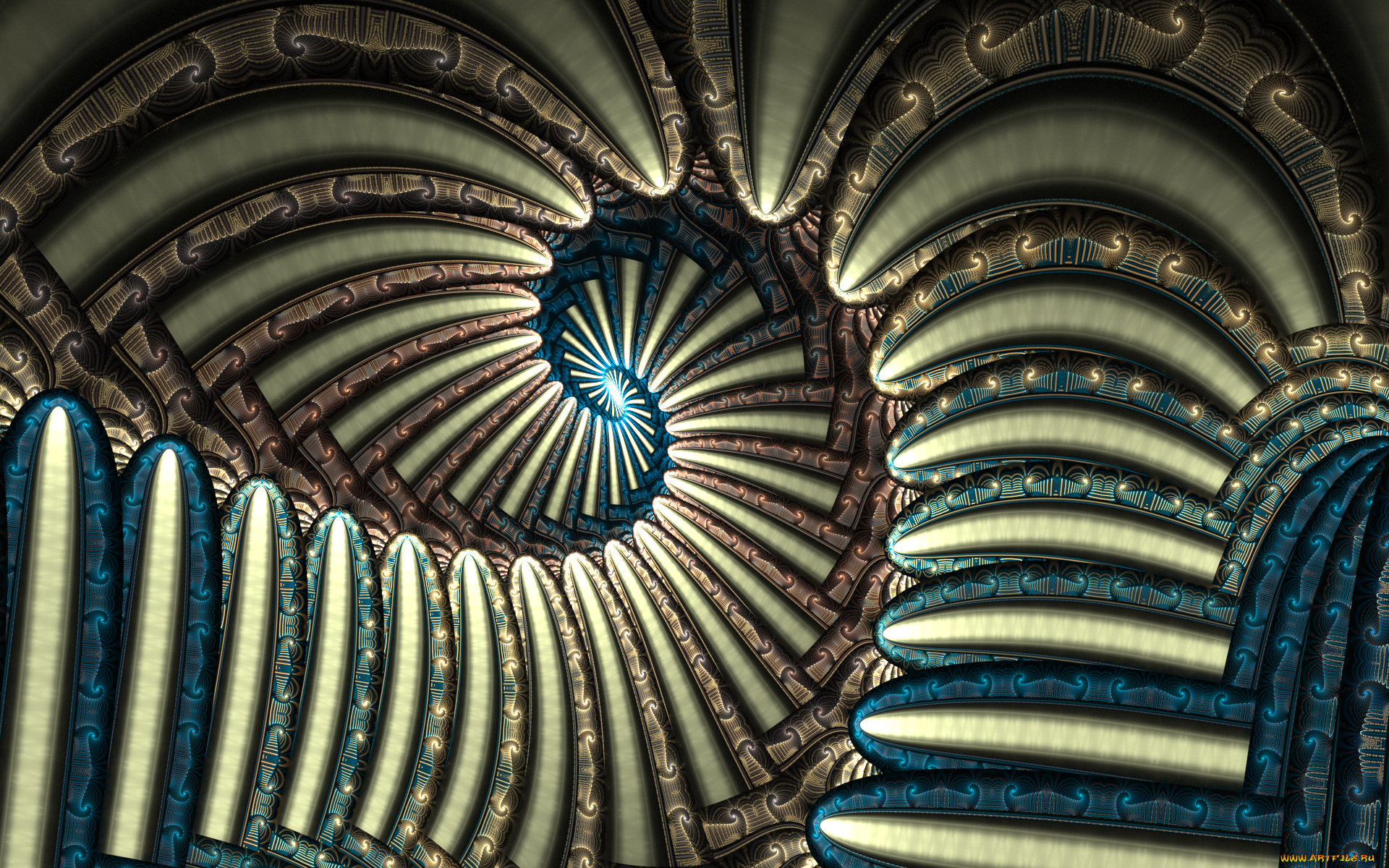 3д, графика, фракталы, , fractal, цвета, фон, узор