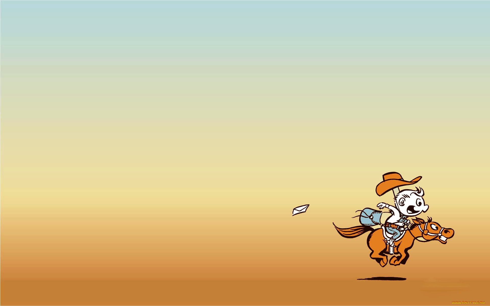 рисованные, минимализм, лошадь