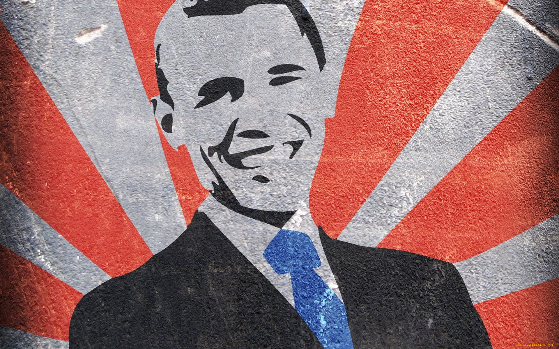 рисованные, минимализм, obama
