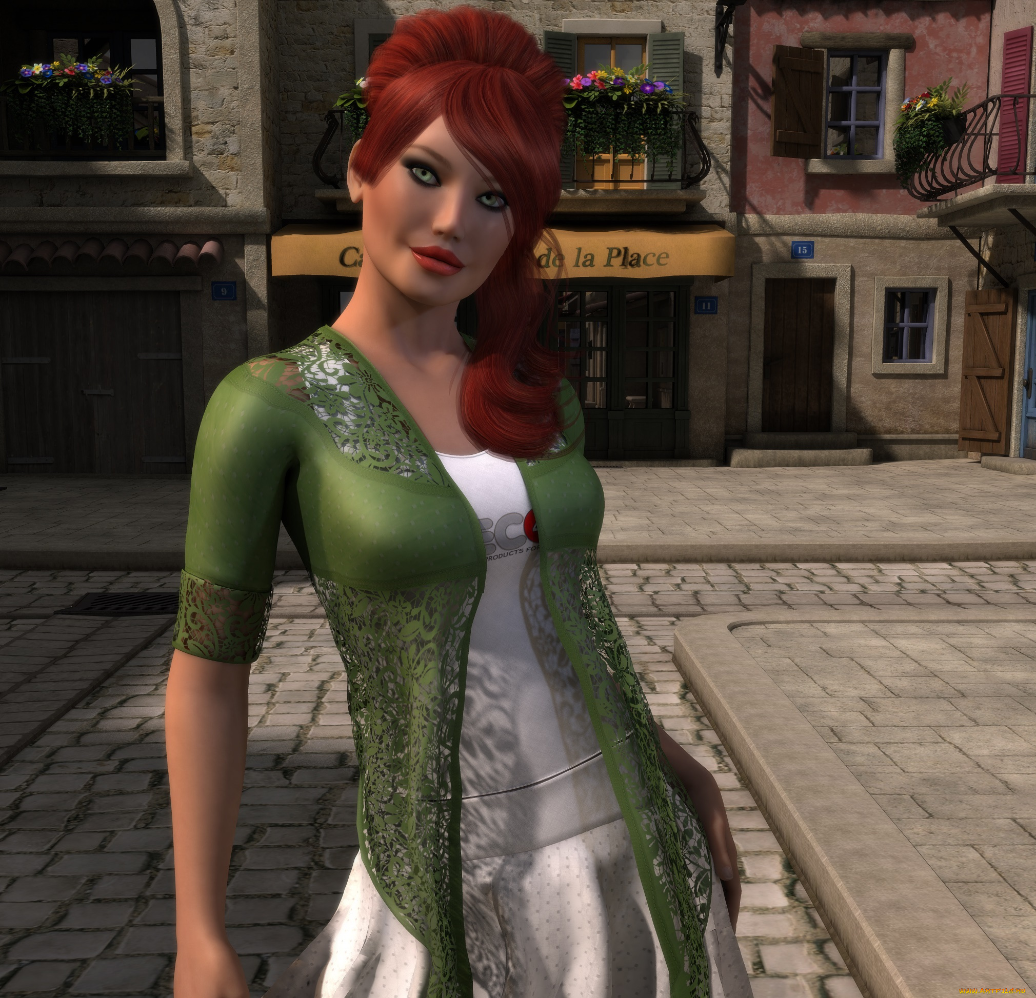 3д, графика, люди, , people, взгляд, девушка