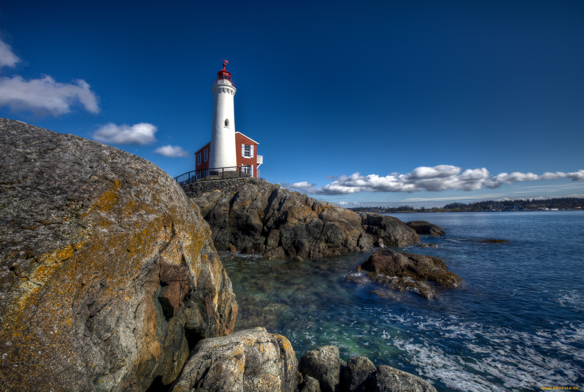 природа, маяки, скалы, океан, облака, маяк