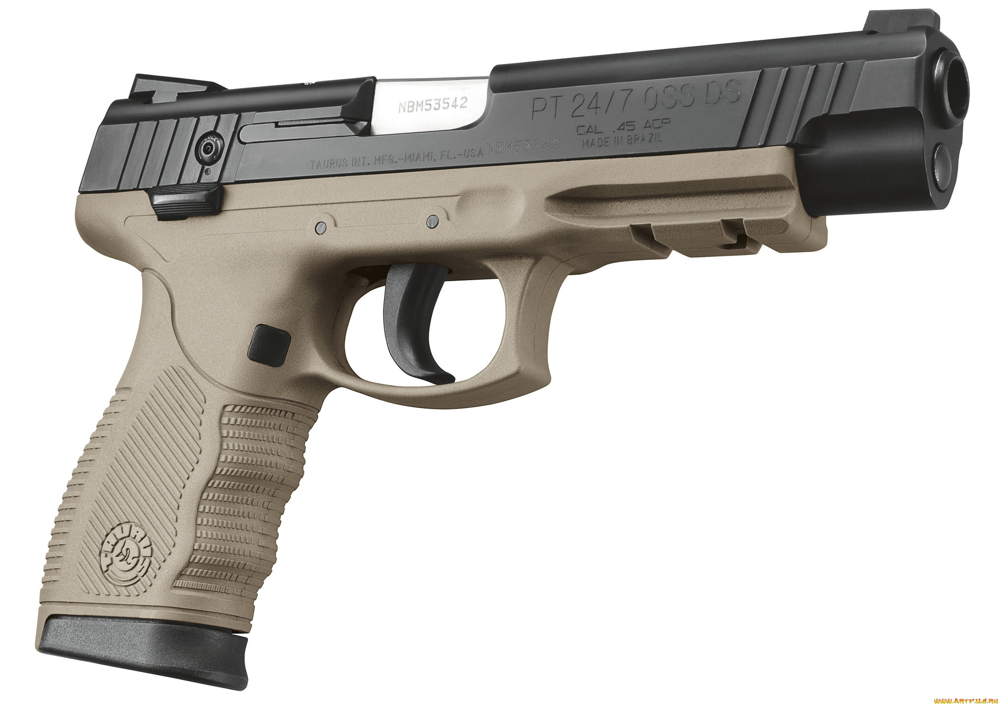 taurus, pt247, oss-ds, , 45, caliber, pistol, оружие, пистолеты, пистолет