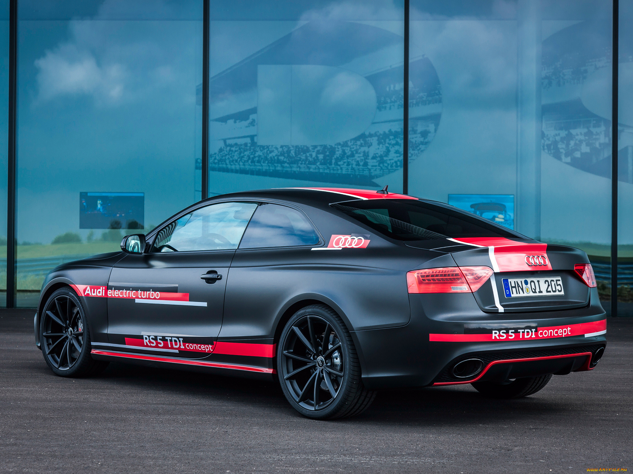 автомобили, audi, rs, 5, tdi, темный, 2014г, concept