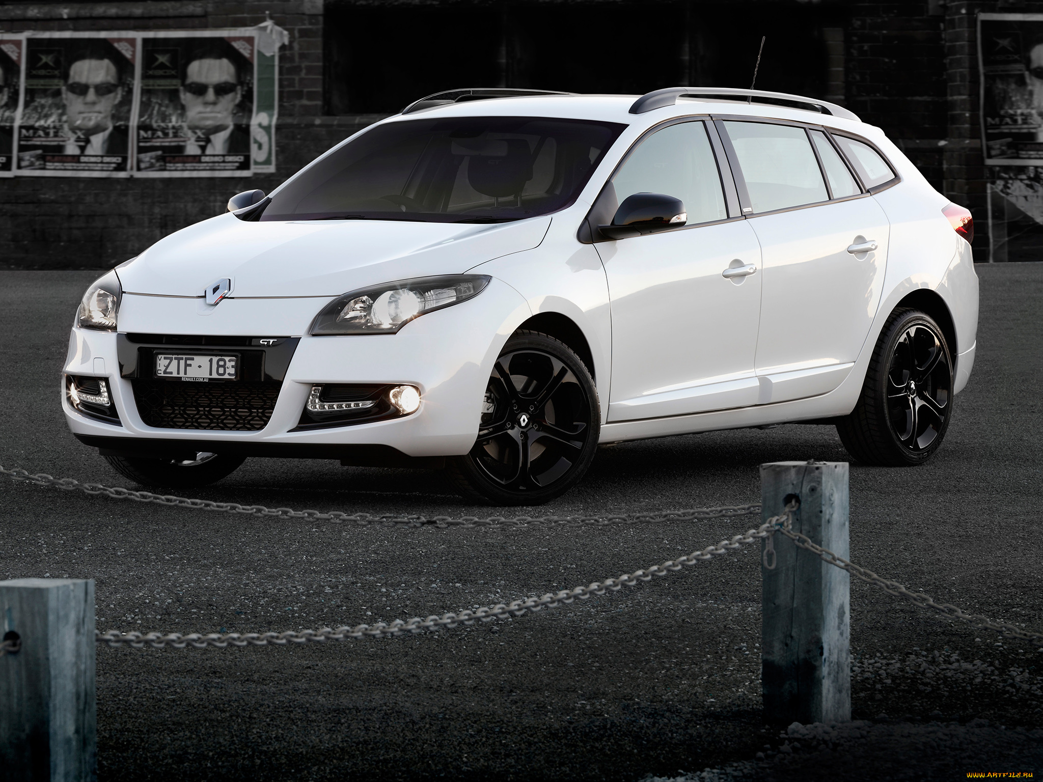 автомобили, renault, au-spec, gt, 220, estate, mеgane, светлый, 2013г