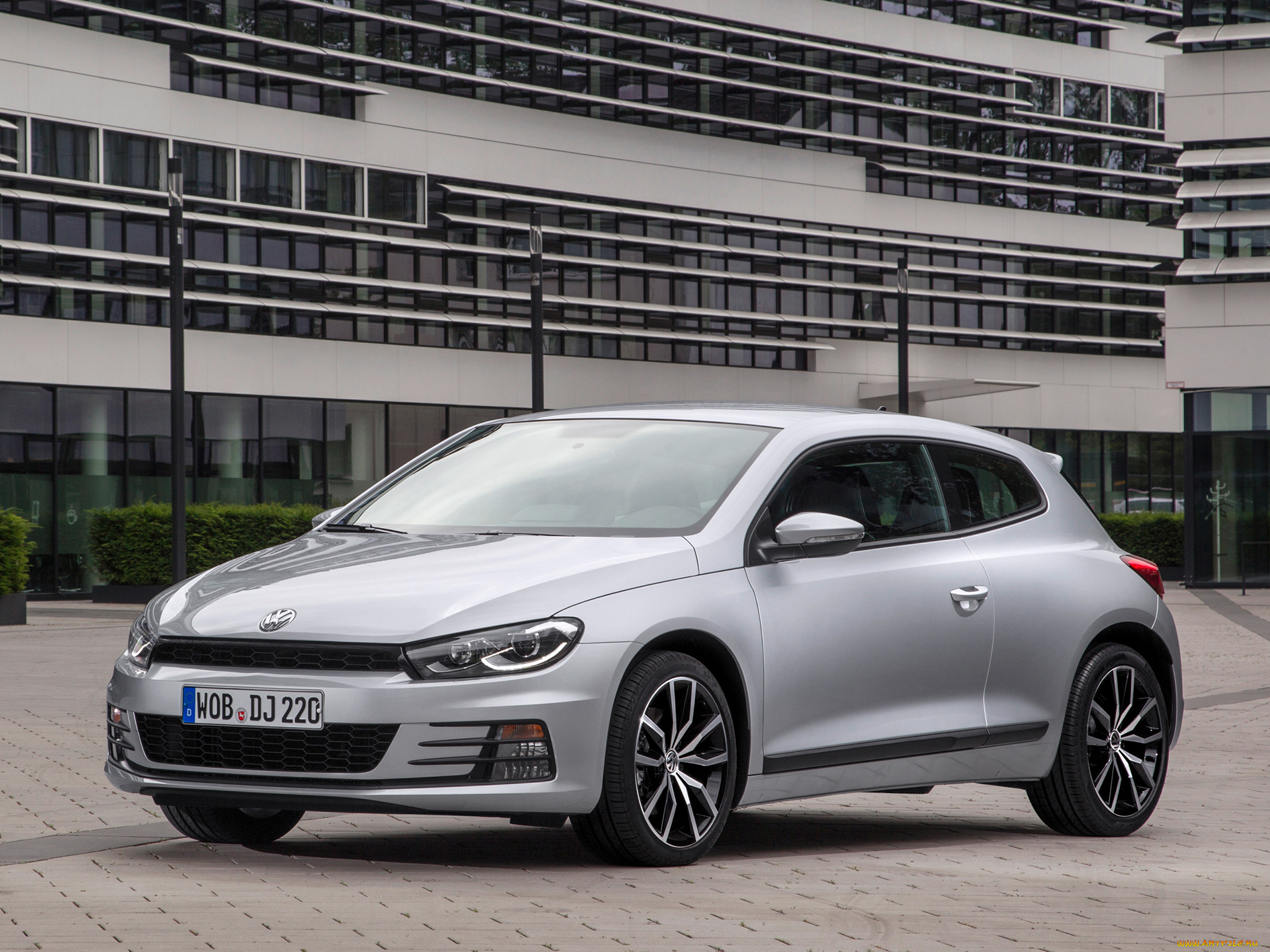 автомобили, volkswagen, scirocco, серый, 2014г