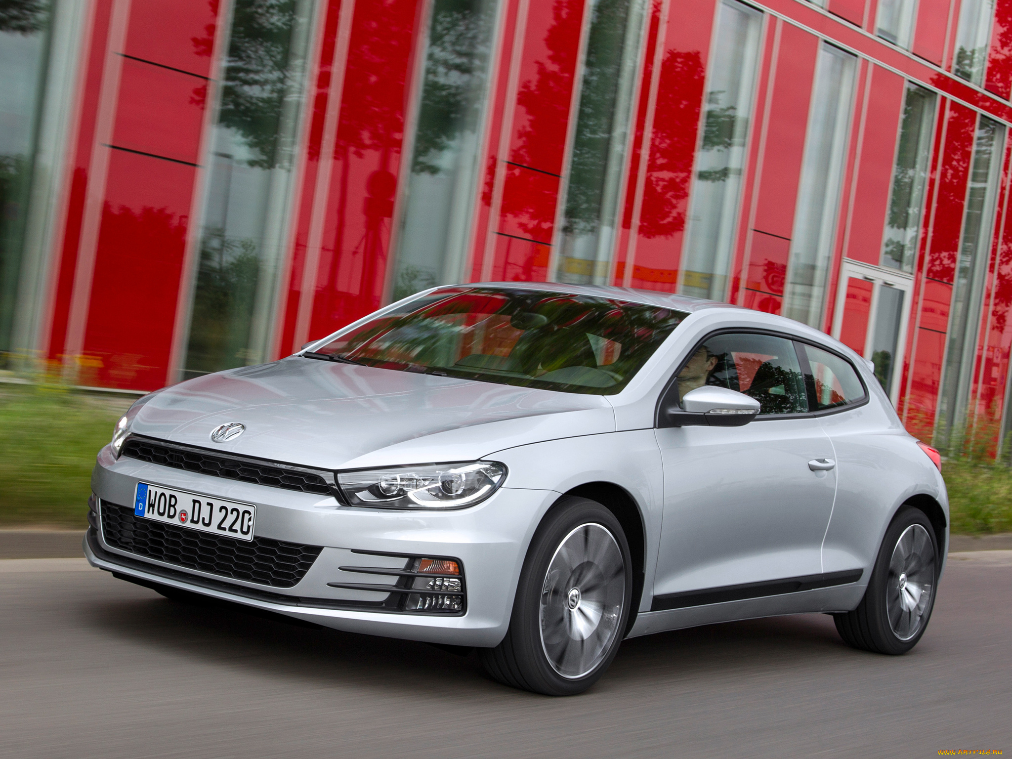 автомобили, volkswagen, серый, 2014г, scirocco