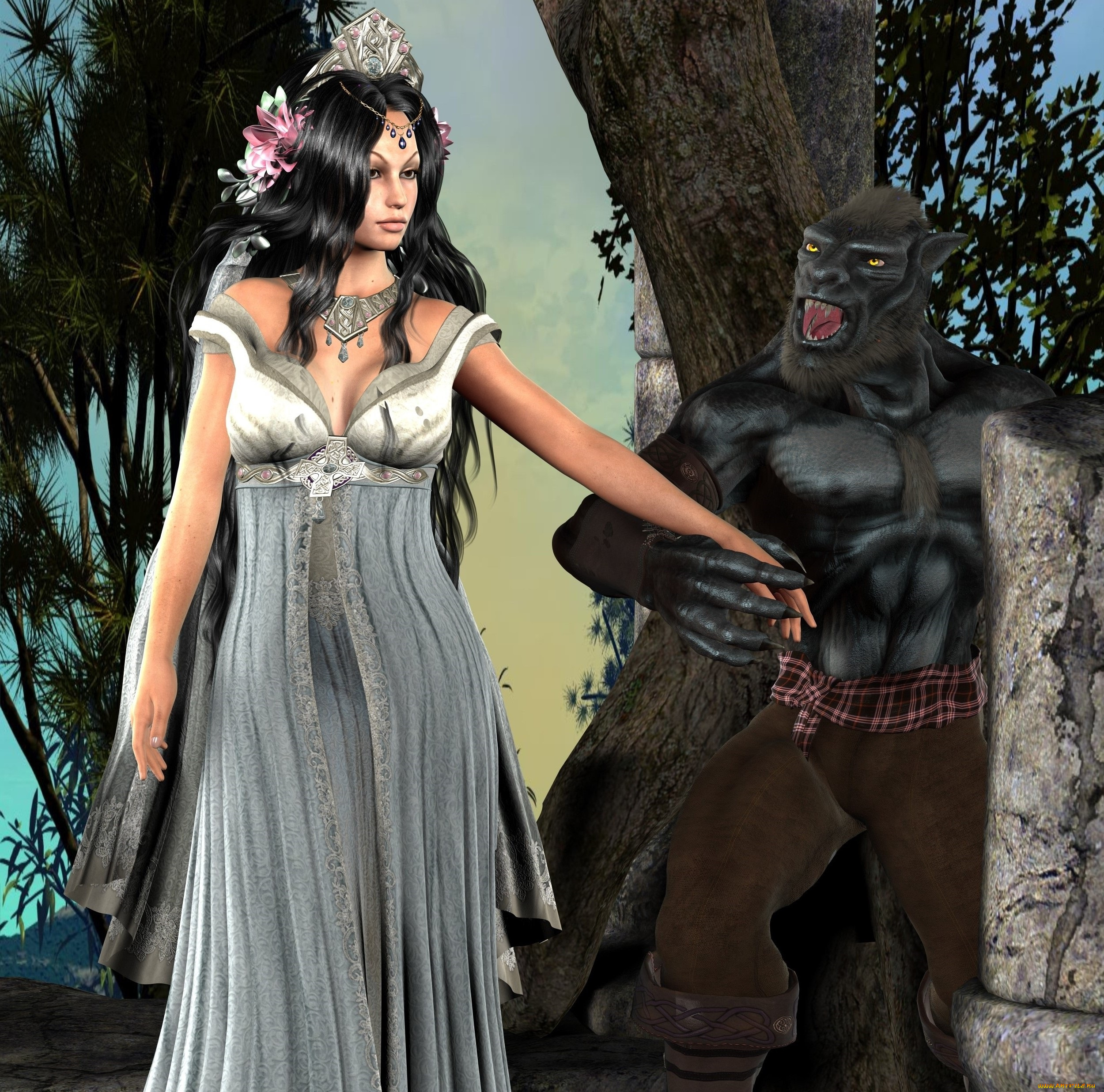 3д, графика, люди, , people, взгляд, девушка