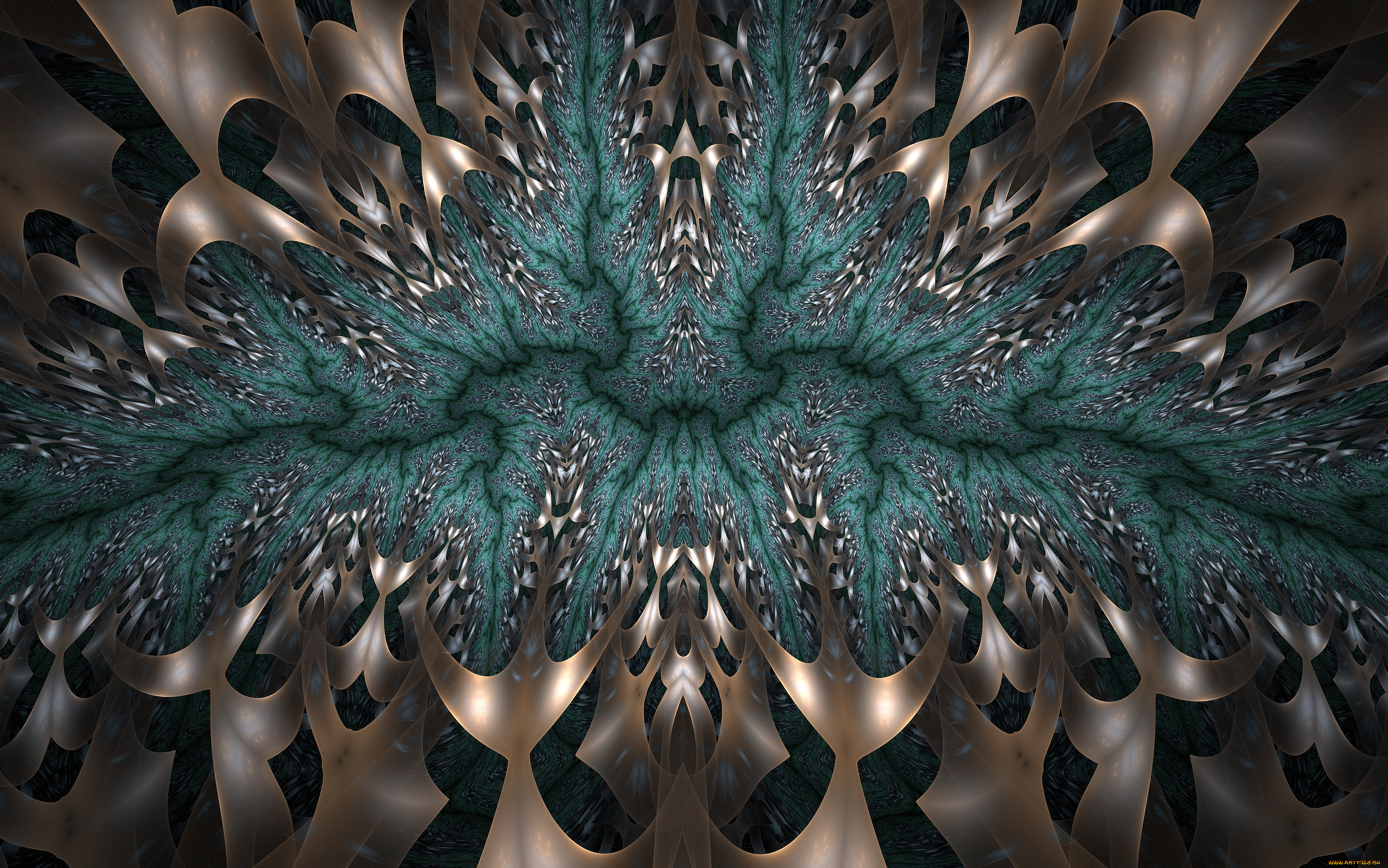 3д, графика, фракталы, , fractal, цвета, фон, узор