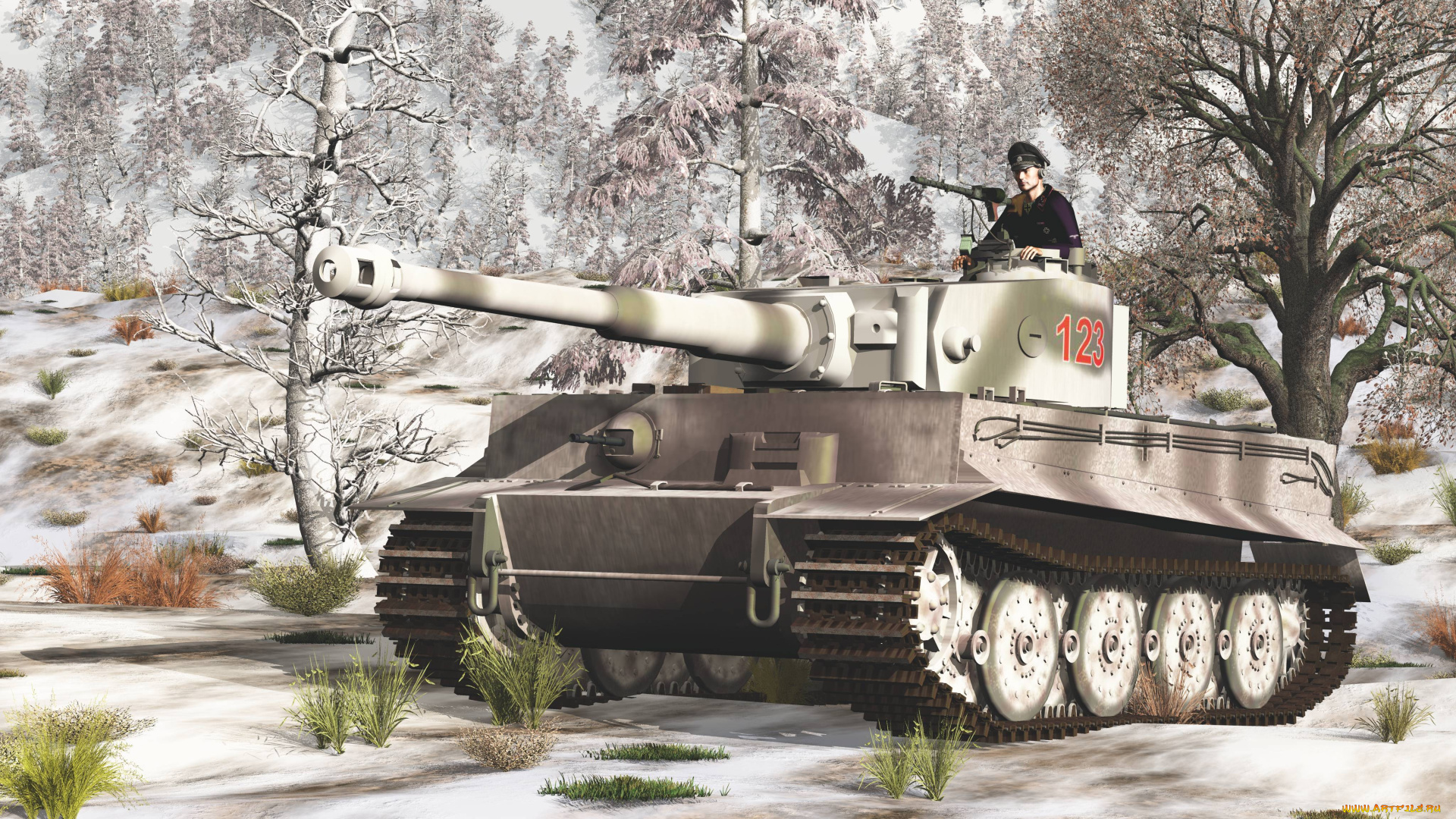 3д, графика, армия, , military, танк