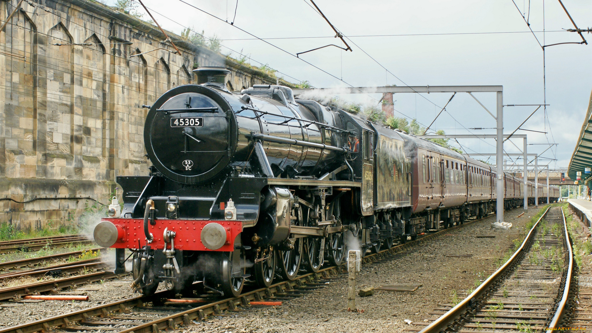 техника, паровозы, рельсы, дорога, паровоз, железная