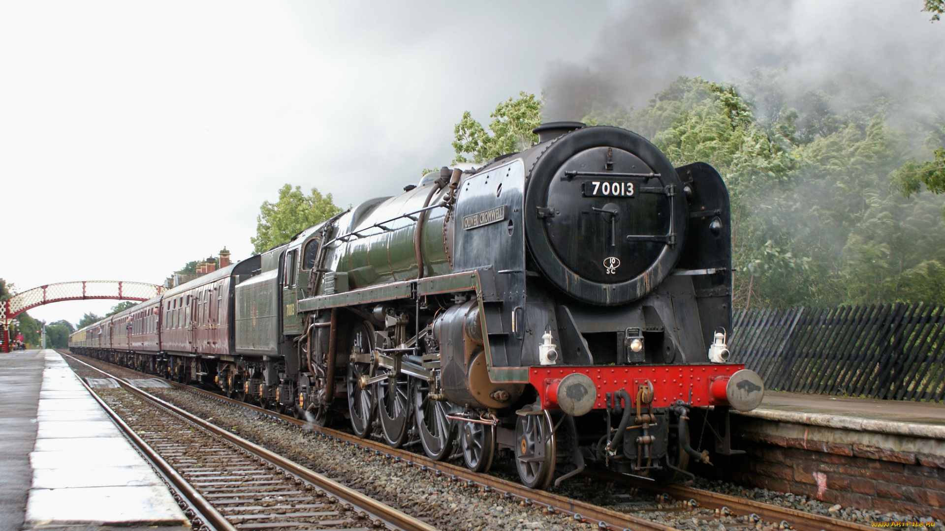 техника, паровозы, рельсы, дорога, железная, паровоз