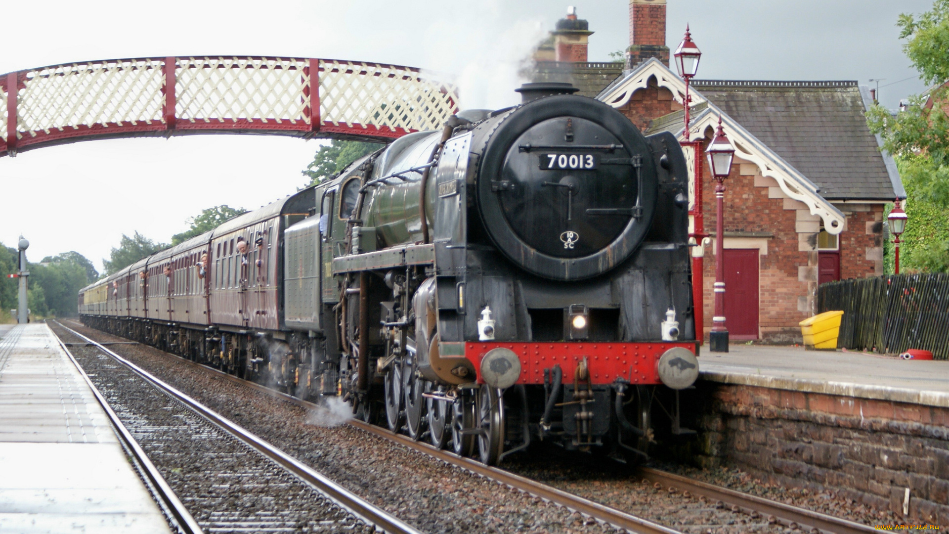 техника, паровозы, рельсы, дорога, железная, паровоз