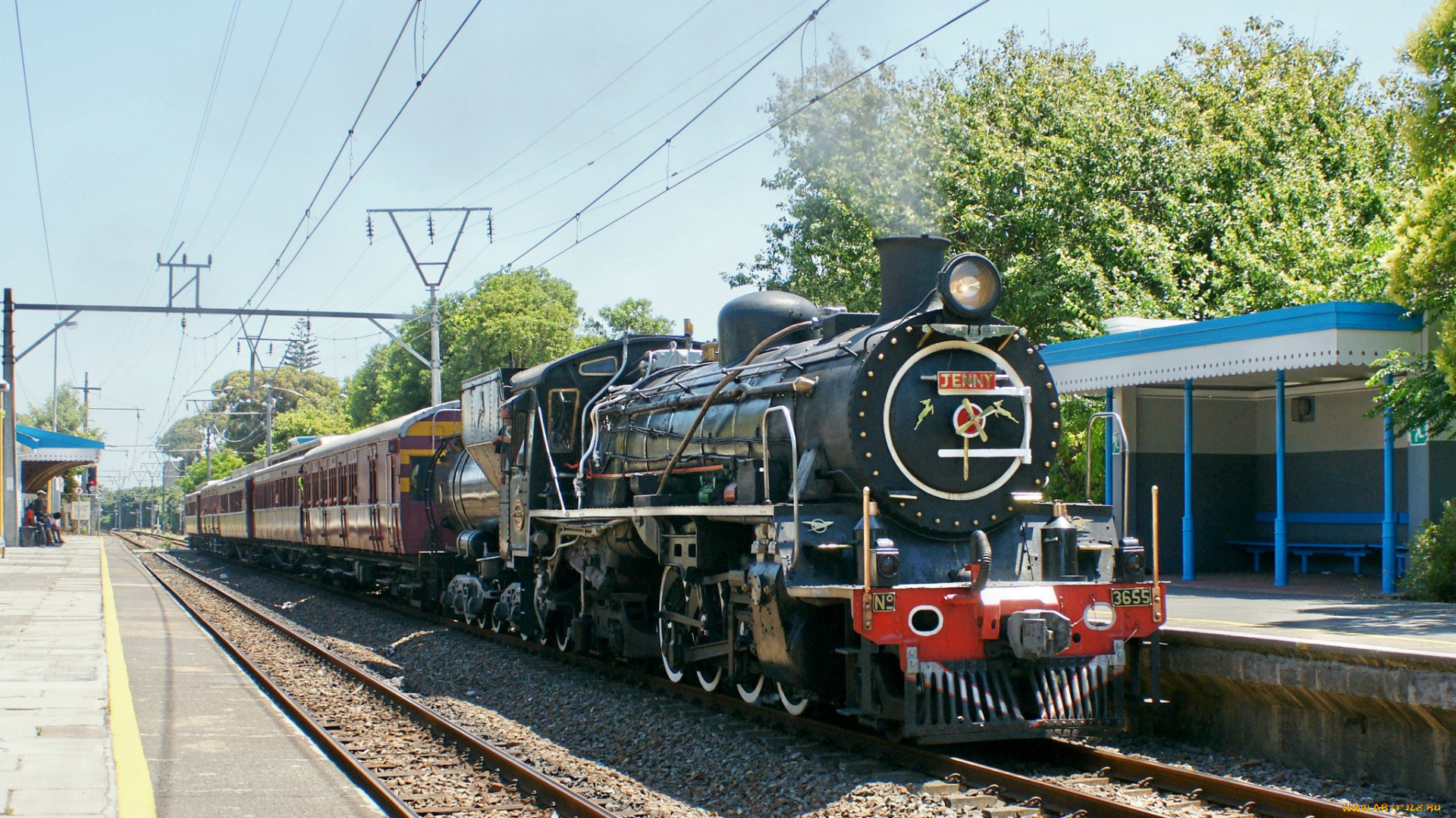 техника, паровозы, рельсы, паровоз, дорога, железная